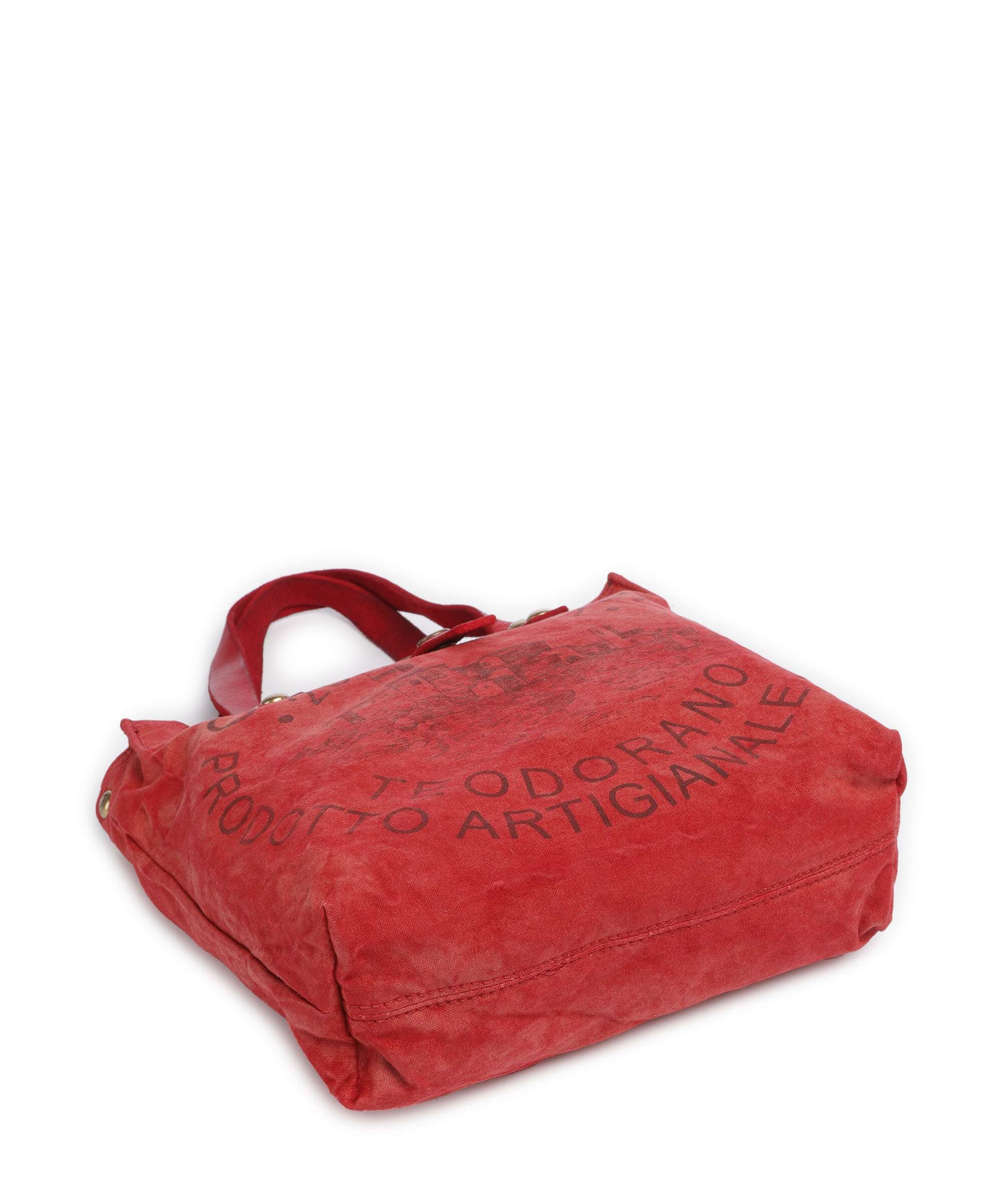 Campomaggi Handbag beige/rosso/moro - Image 5
