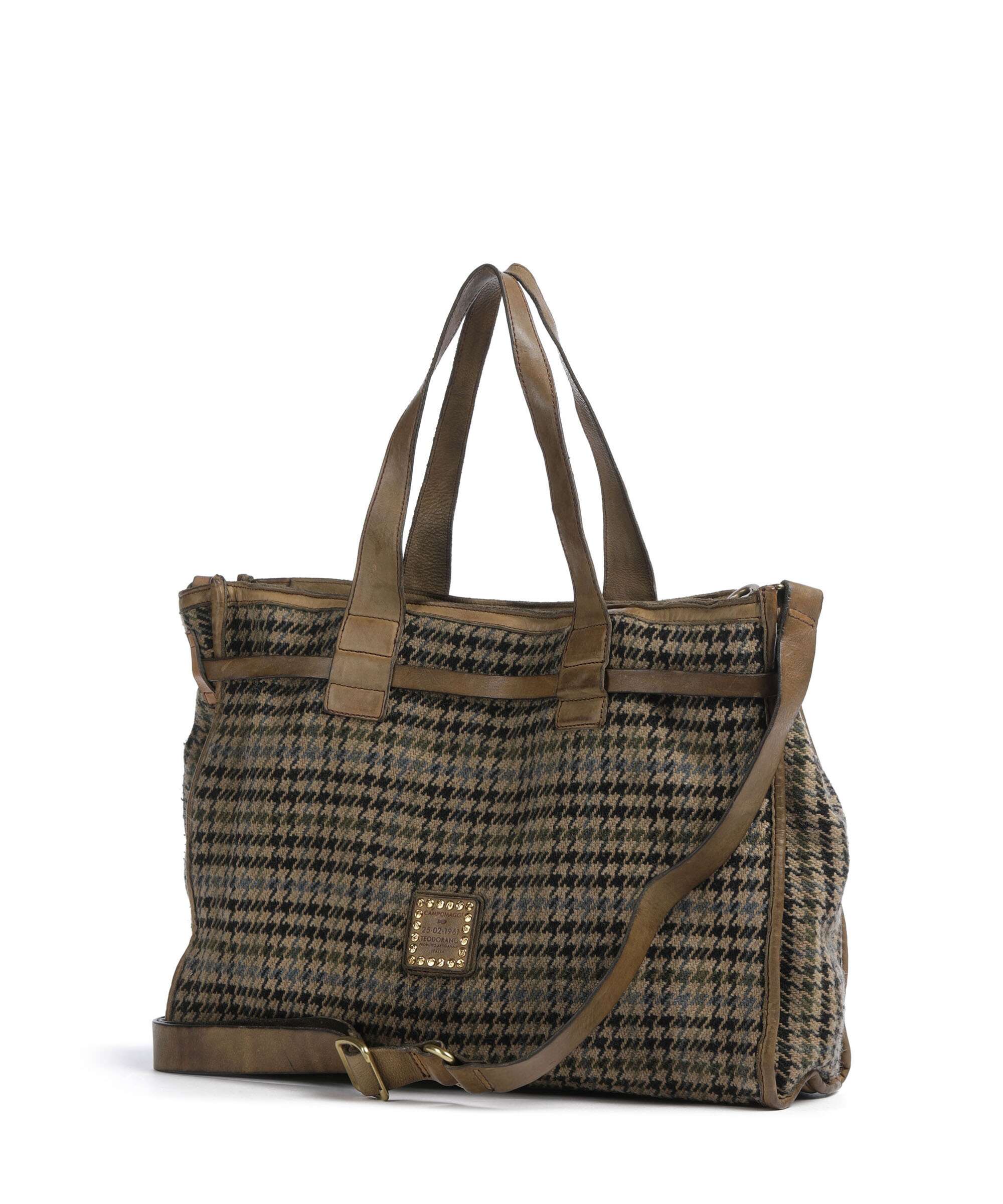 Campomaggi Handbag beige/nero - Image 2