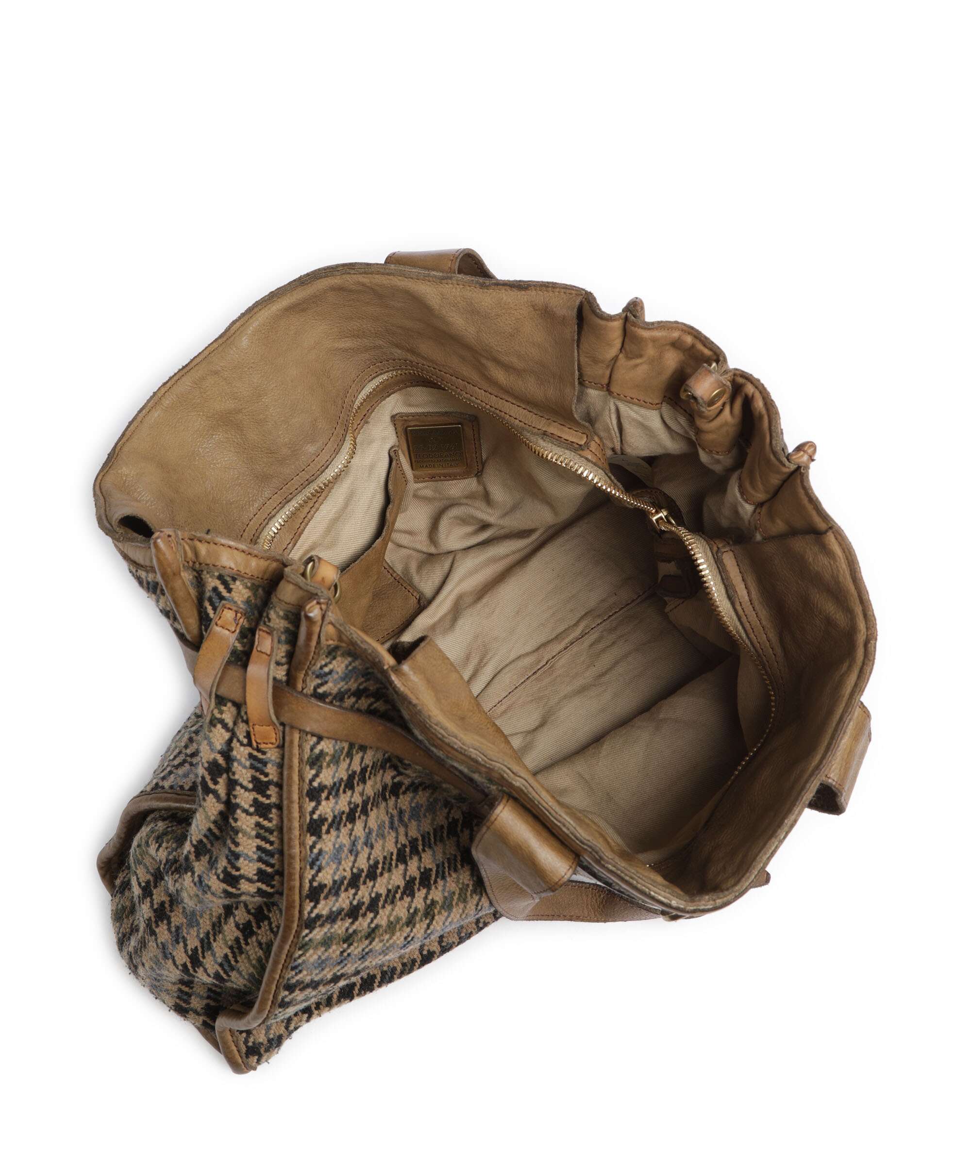 Campomaggi Handbag beige/nero - Image 6