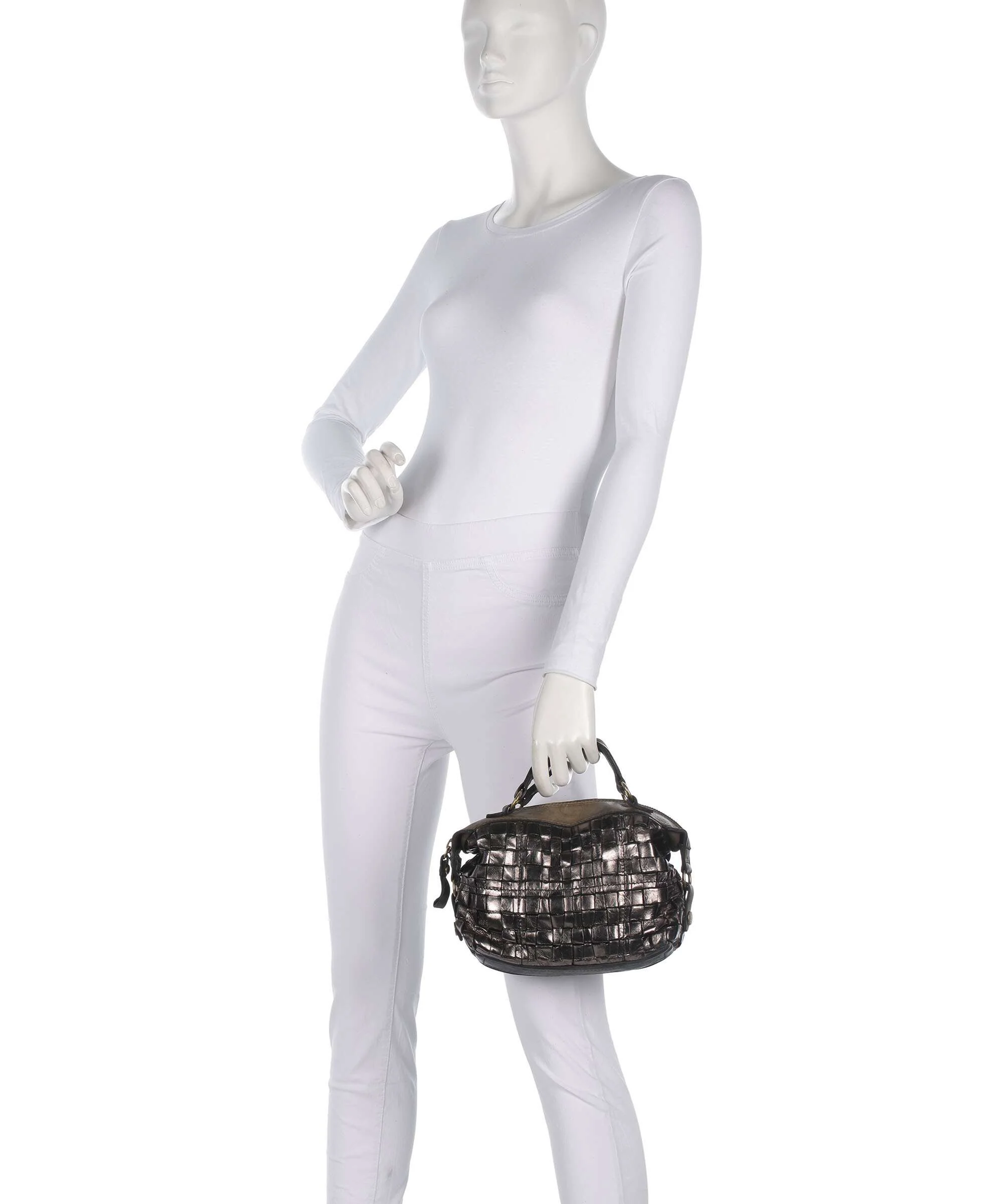 Campomaggi Handbag lead grey - Image 3