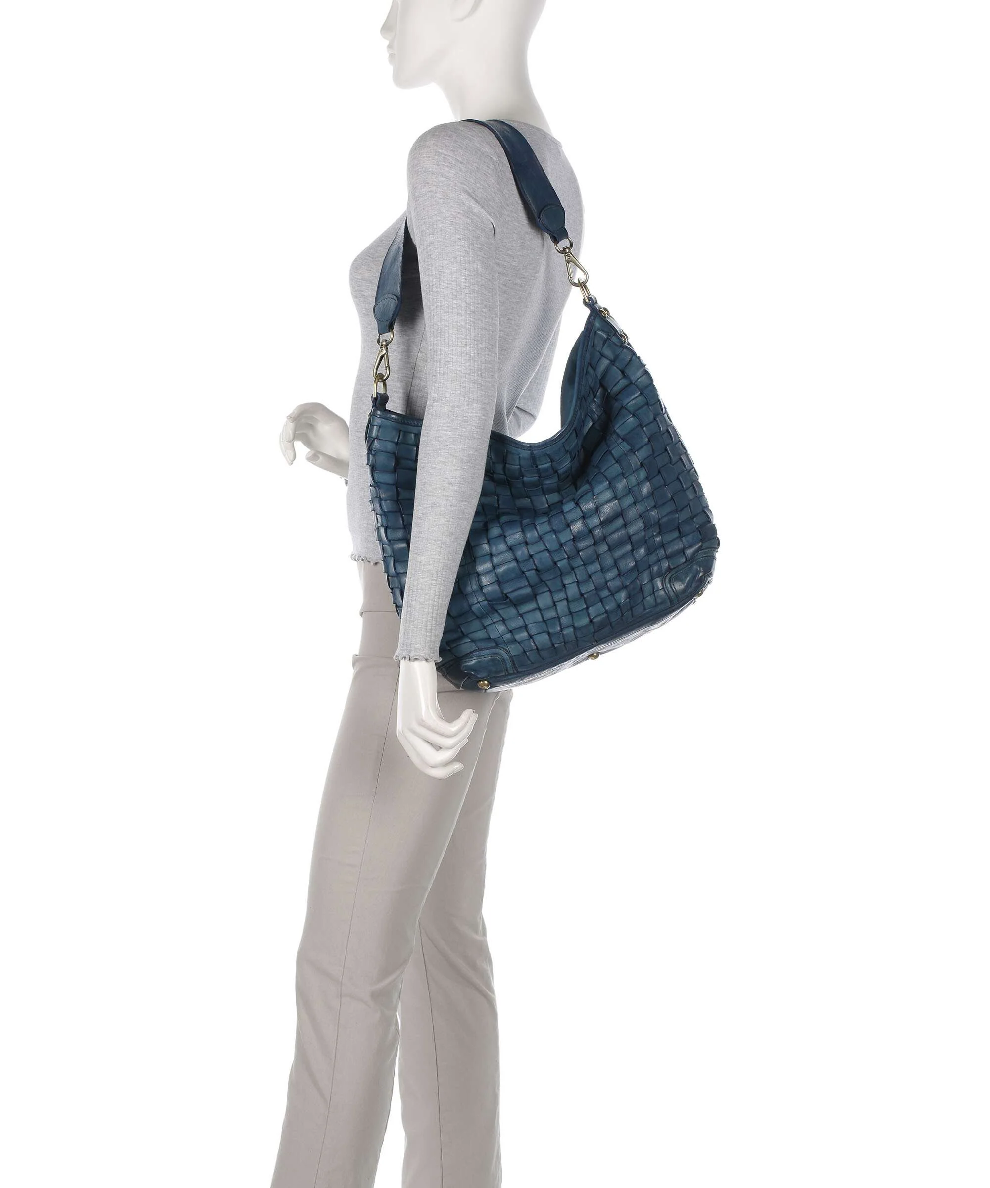 Campomaggi Hobo bag zaffiro - Image 3