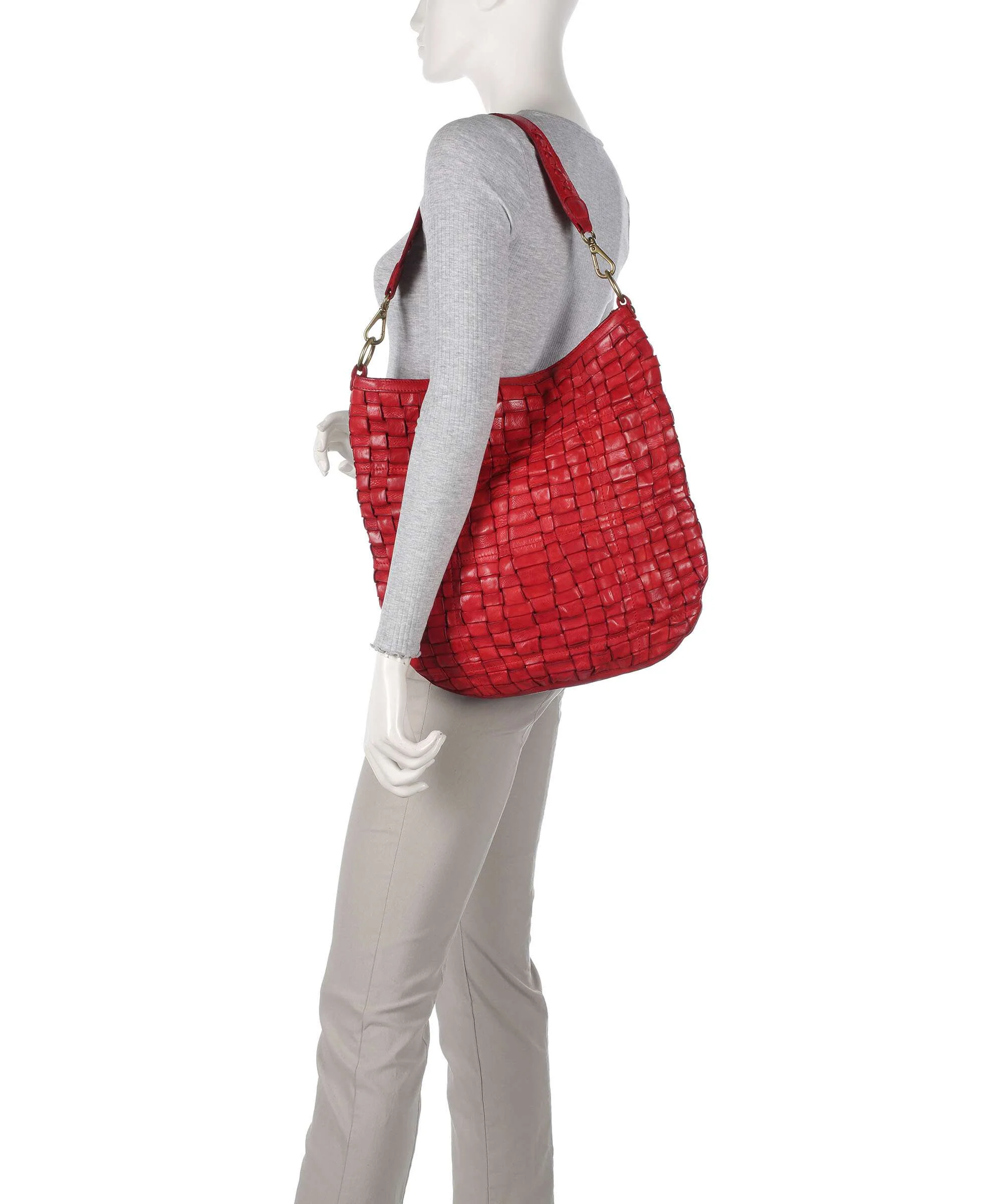 Campomaggi Hobo bag rosso - Image 3