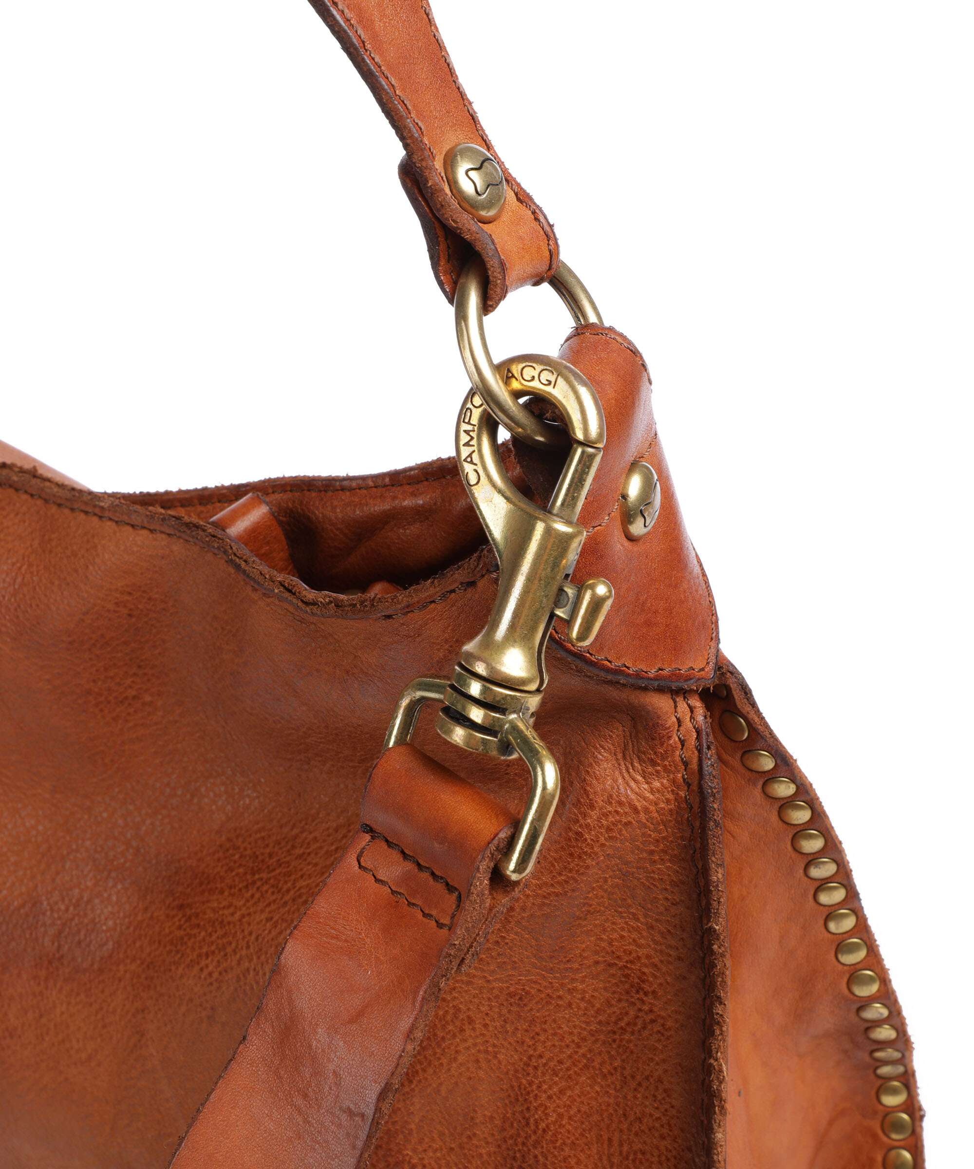 Campomaggi Hobo bag cognac - Image 4