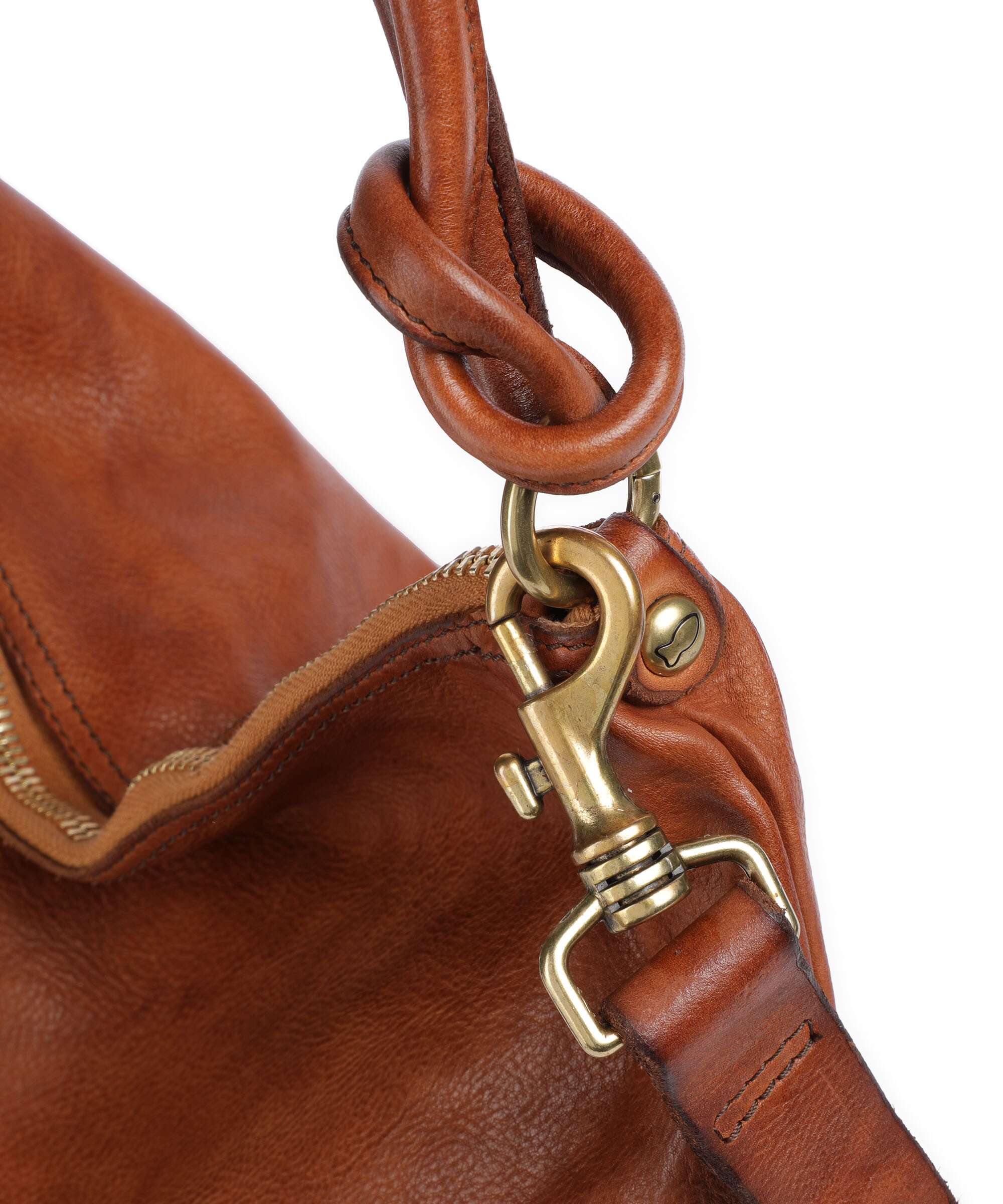 Campomaggi Hobo bag cognac - Image 4
