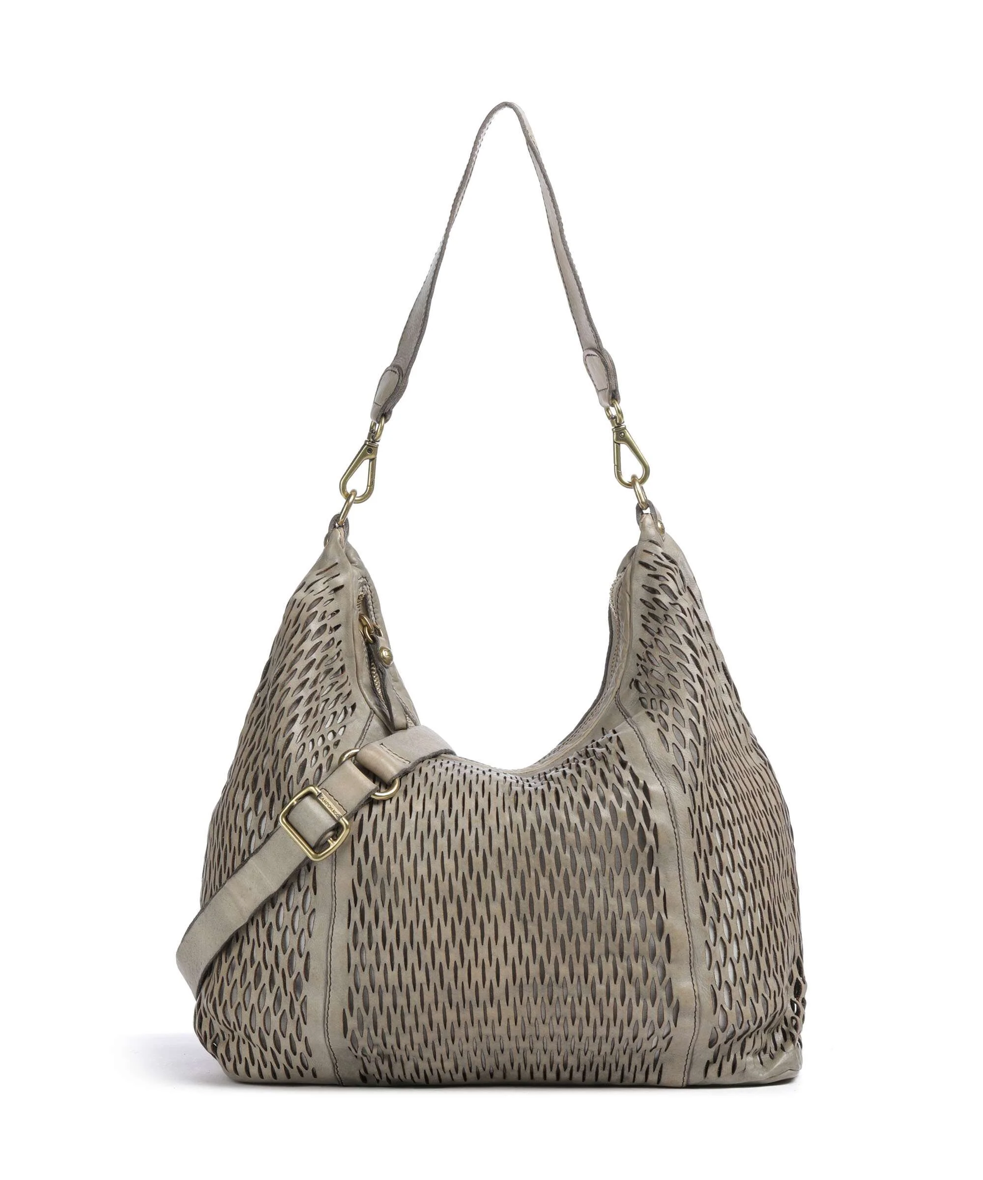 Campomaggi Hobo bag ghiaccio