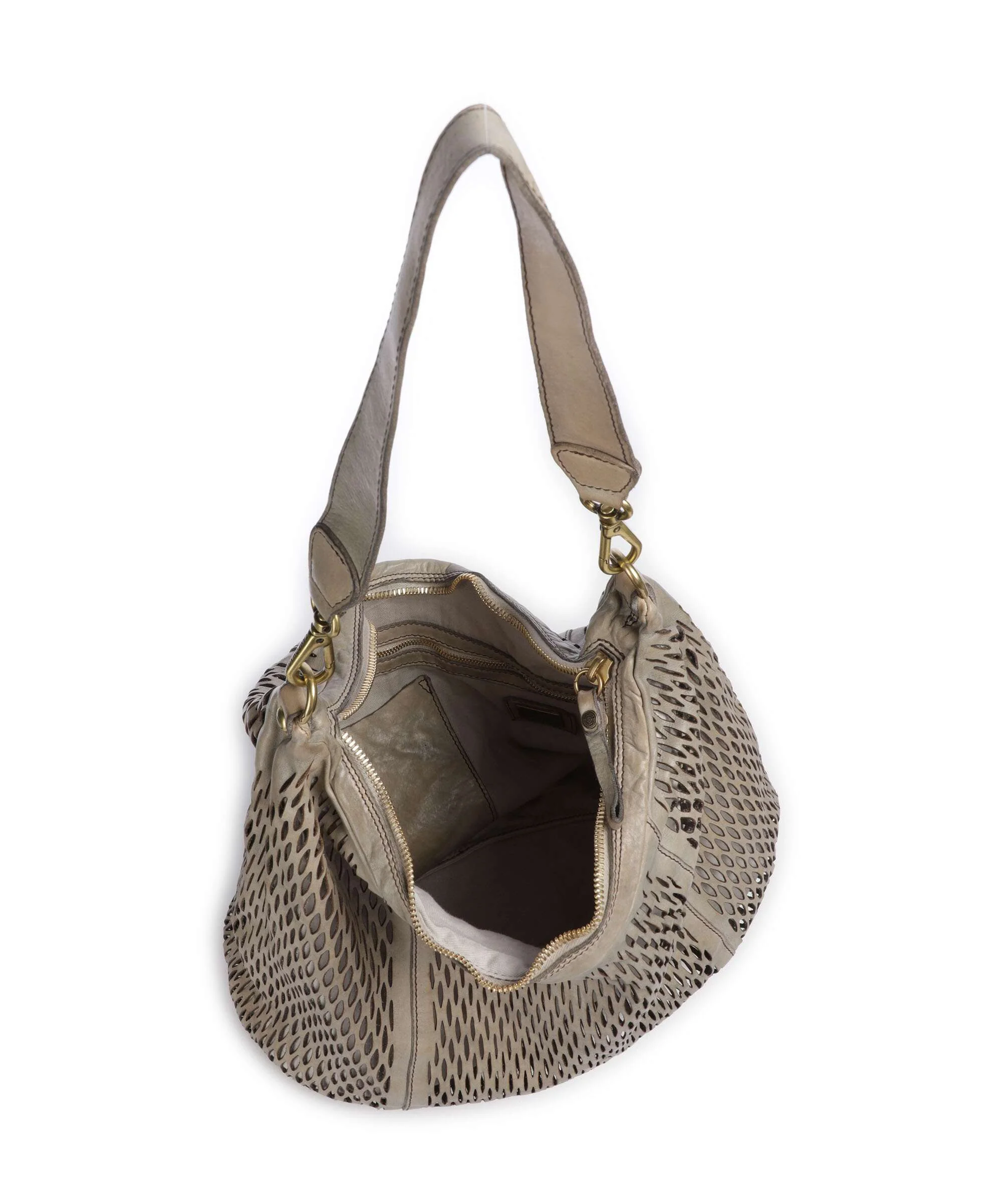 Campomaggi Hobo bag ghiaccio - Image 6