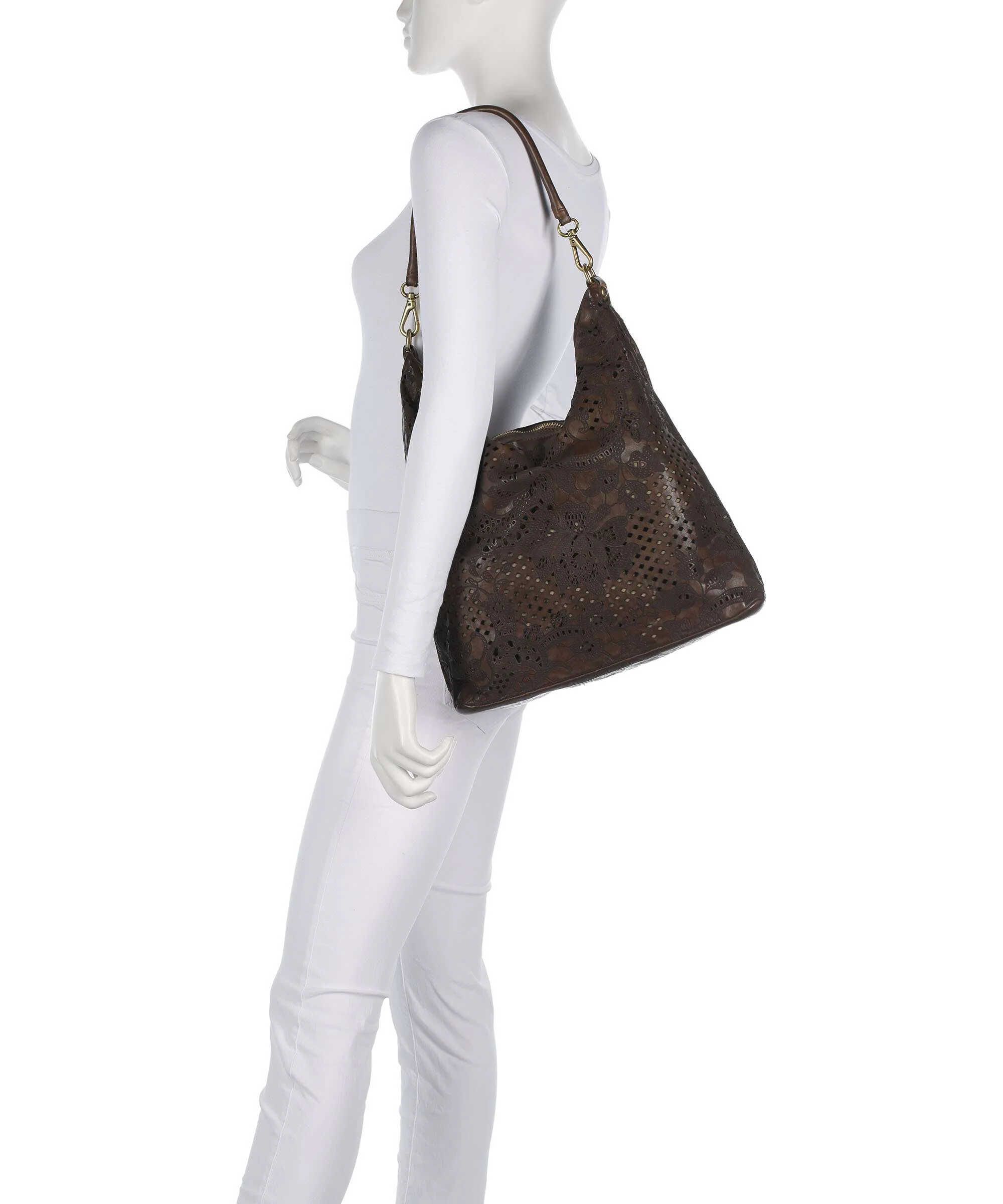 Campomaggi Hobo bag military - Image 3