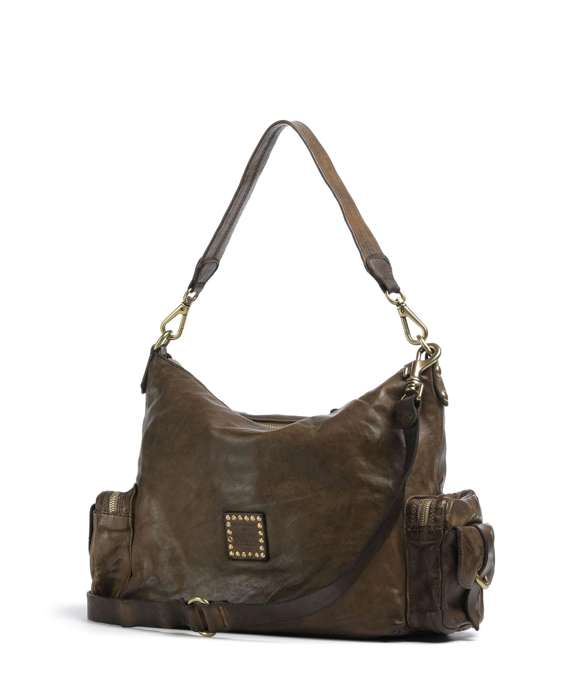 Campomaggi Hobo bag verde militare - Image 2