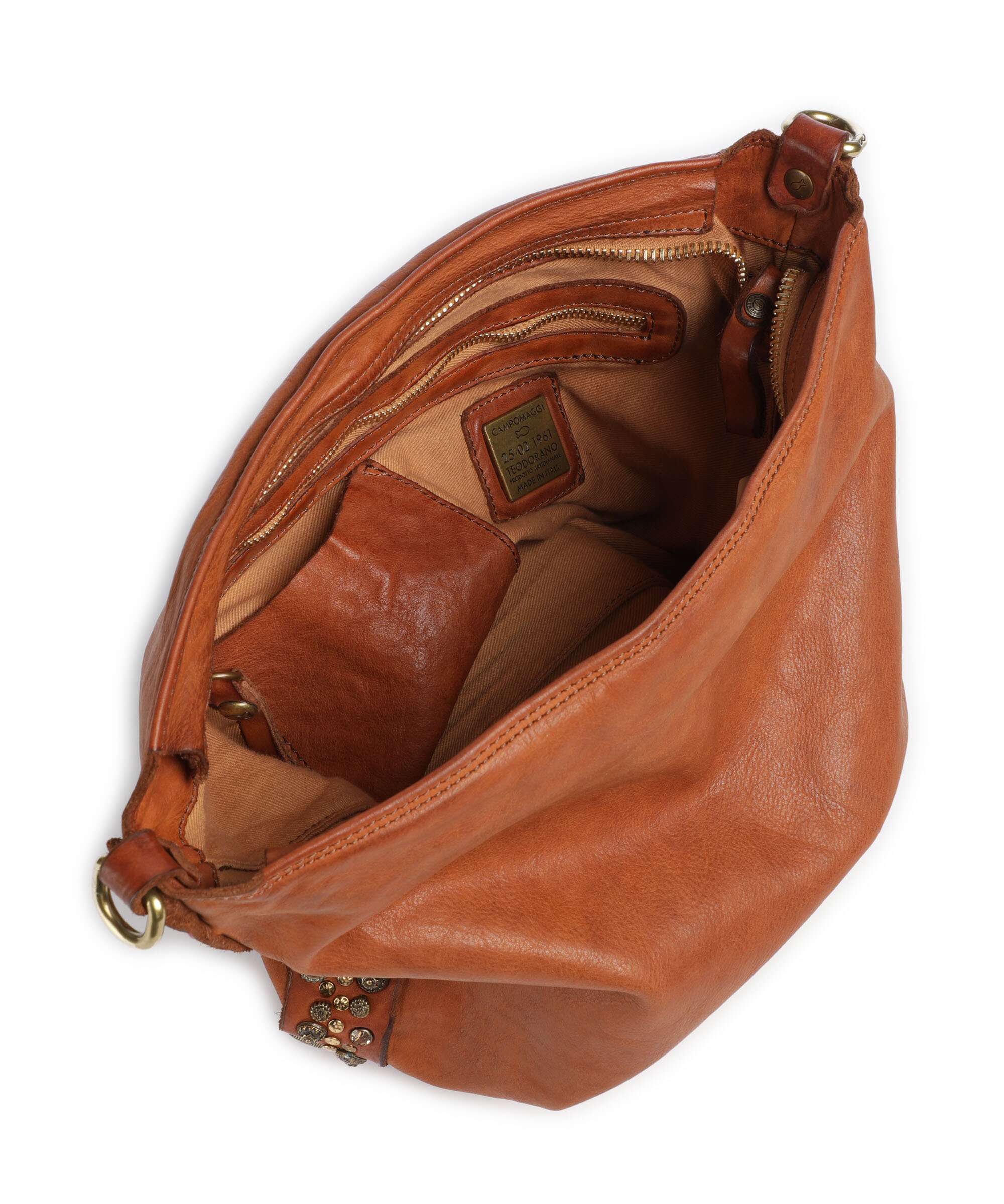 Campomaggi Hobo bag cognac - Image 6