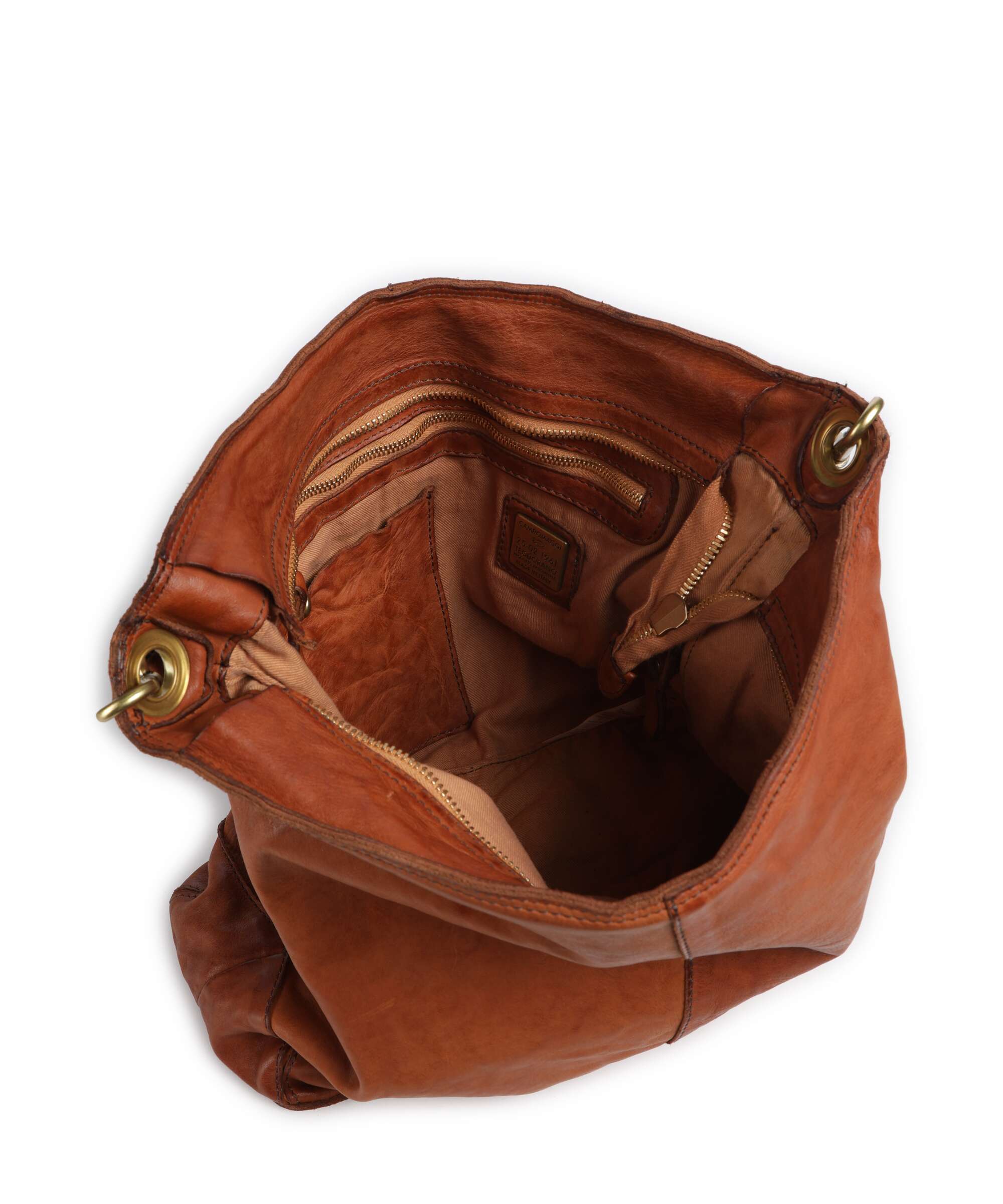 Campomaggi Hobo bag cognac - Image 6