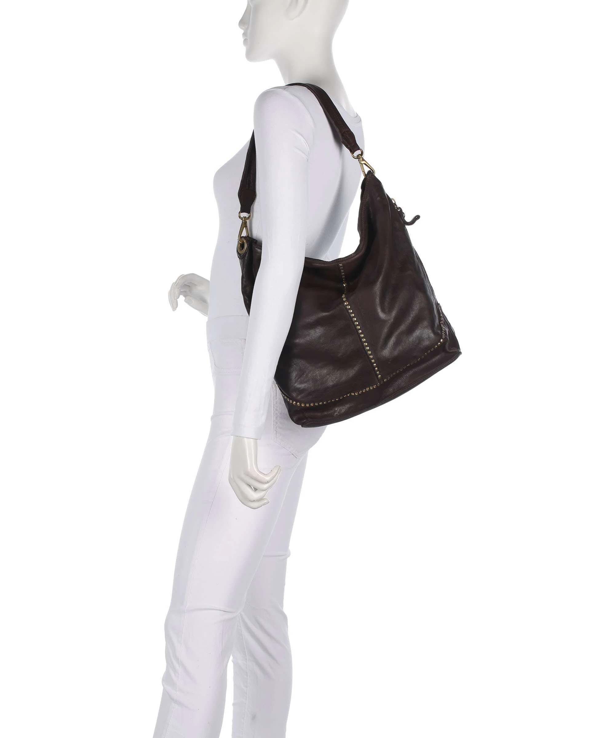 Campomaggi Hobo bag brown - Image 3