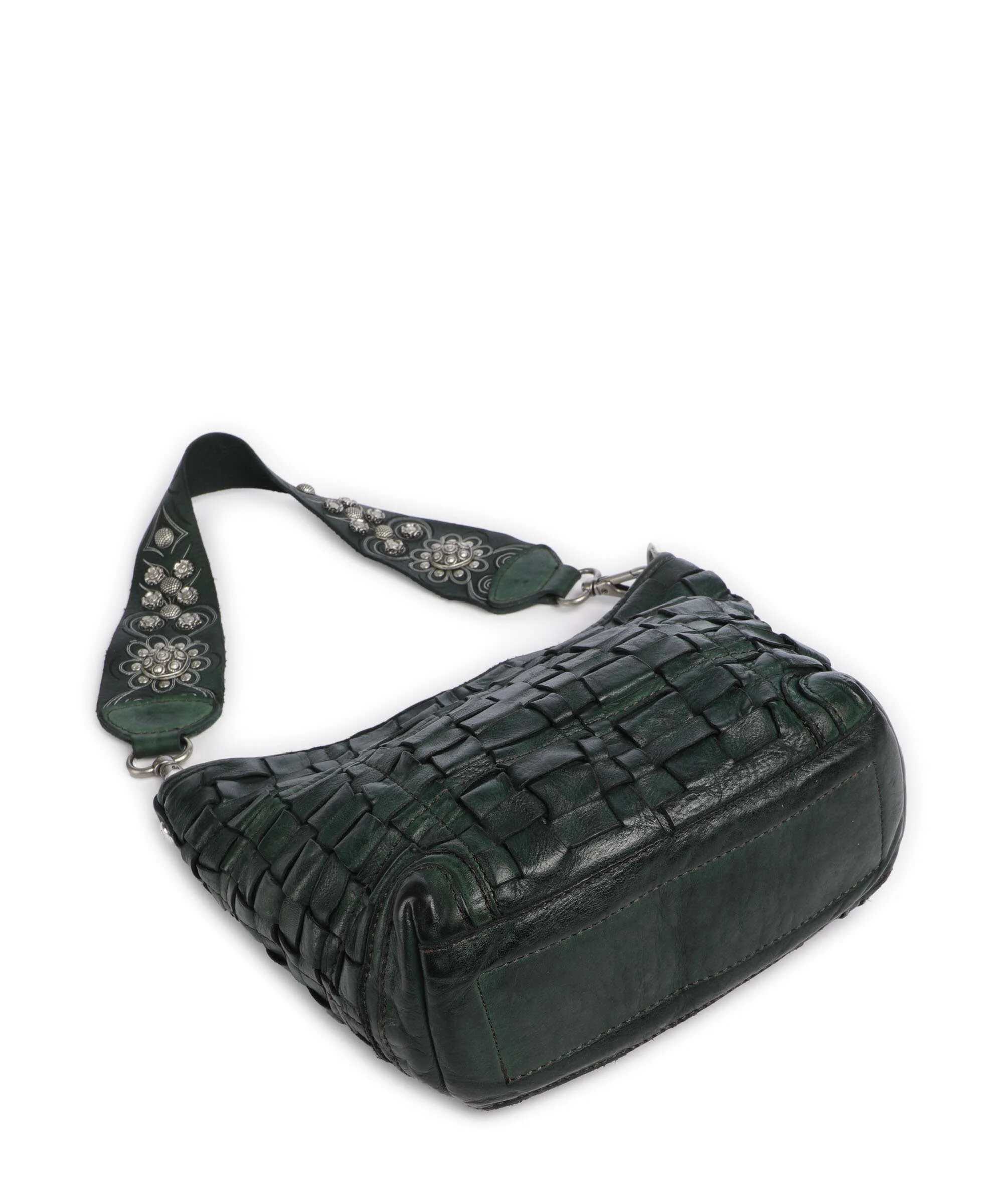 Campomaggi Hobo bag green bottle - Image 6