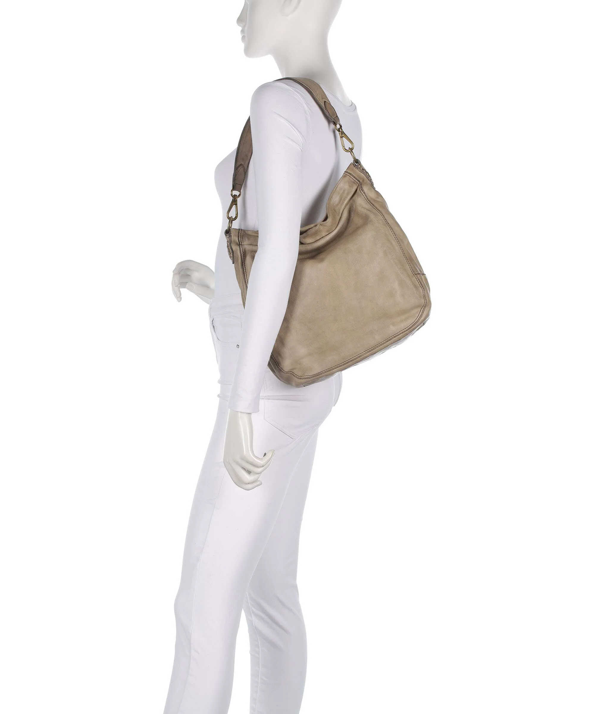 Campomaggi Hobo bag ice - Image 3
