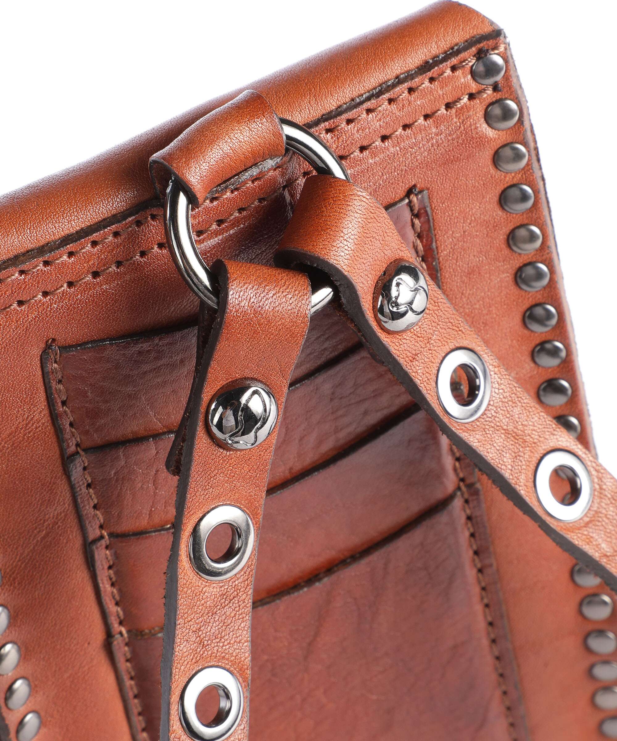 Campomaggi Phone bag cognac - Image 4