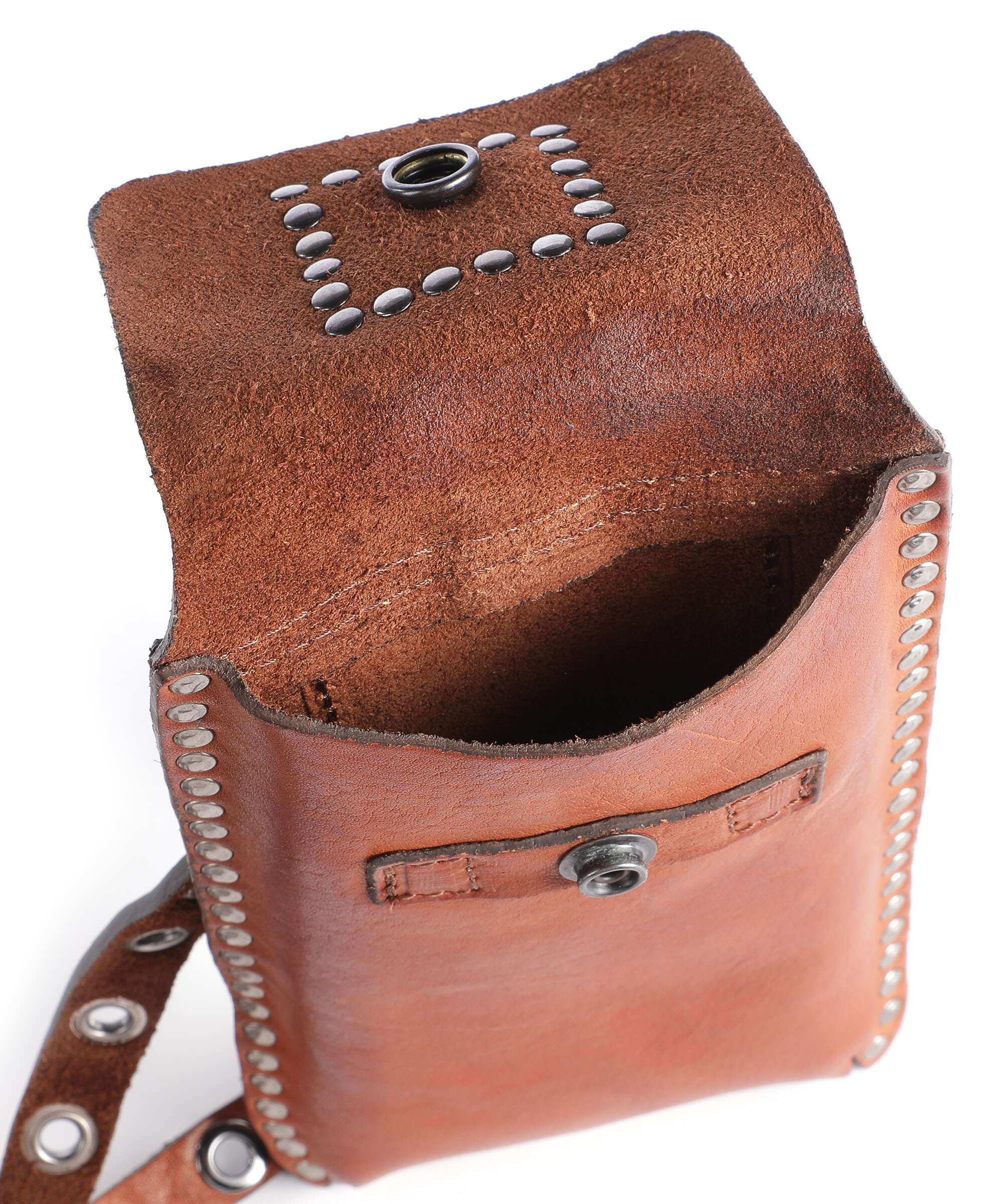 Campomaggi Phone bag cognac - Image 5