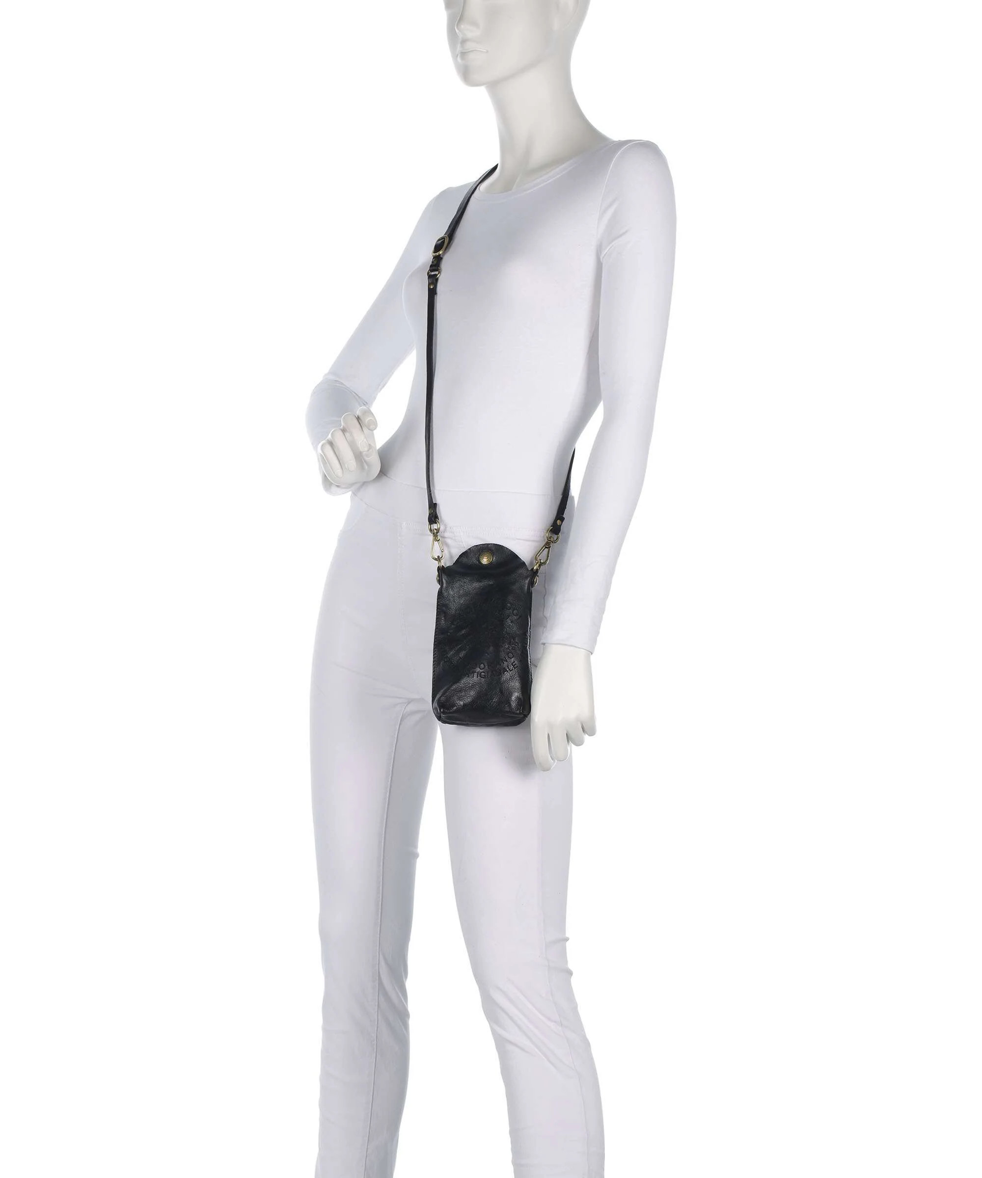 Campomaggi Phone bag blue - Image 3