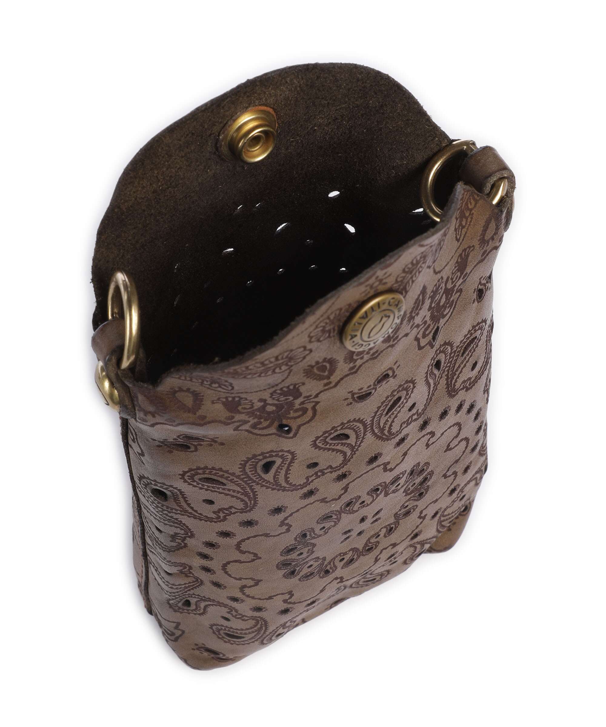 Campomaggi Phone bag verde militare - Image 5