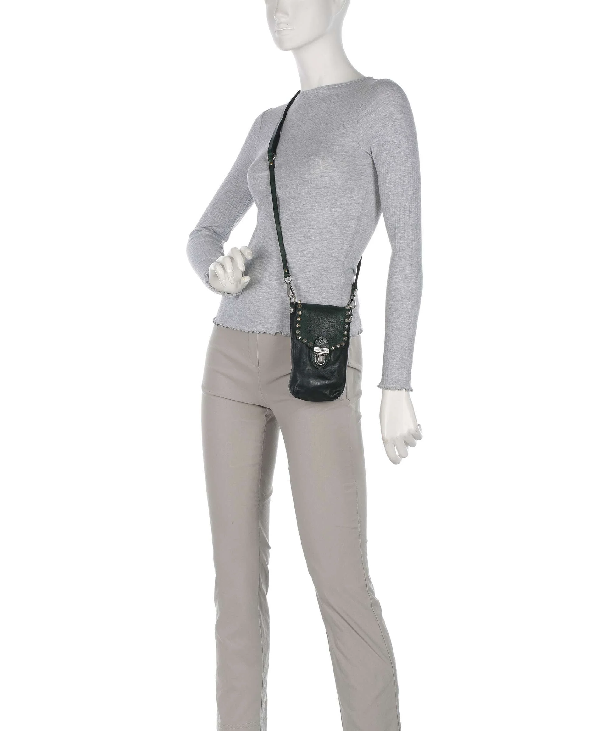 Campomaggi Phone bag green bottle - Image 3