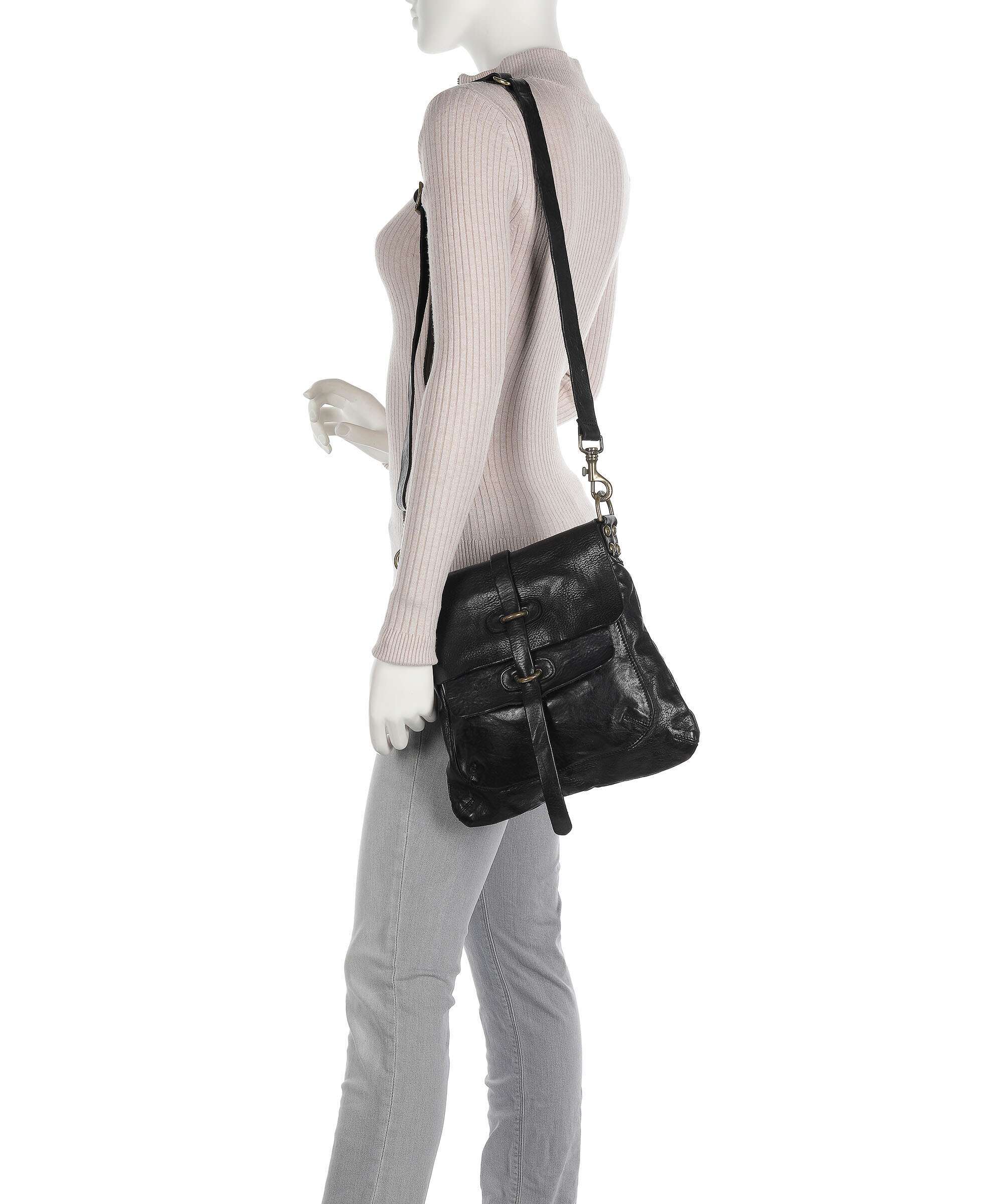 Campomaggi Shoulder bag black - Image 3