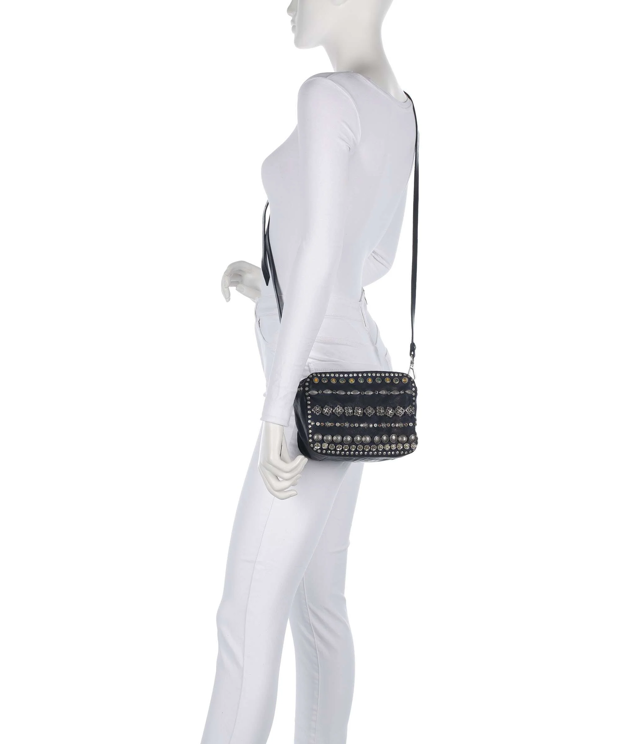 Campomaggi Shoulder bag blue - Image 4