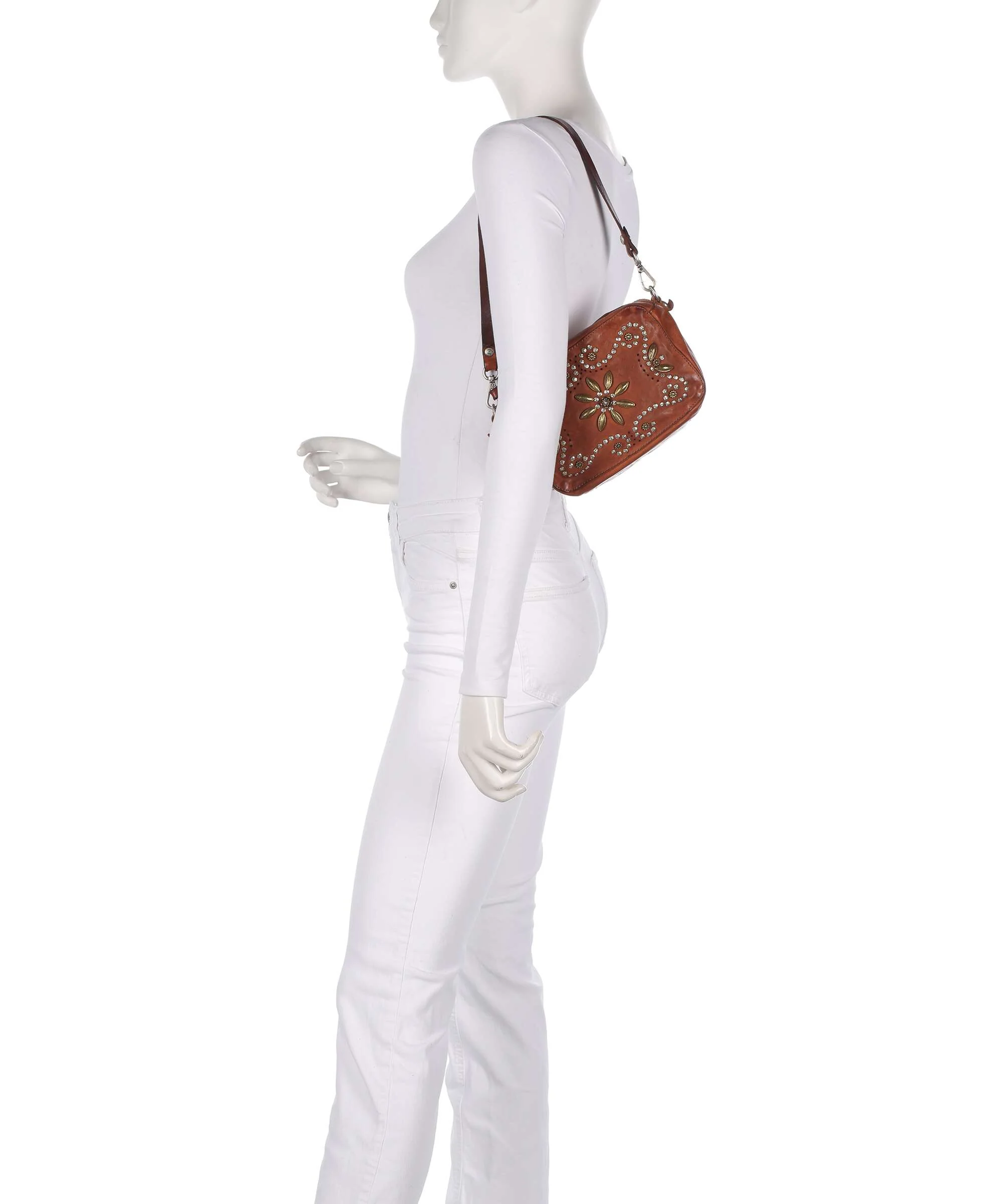 Campomaggi Shoulder bag cognac - Image 3
