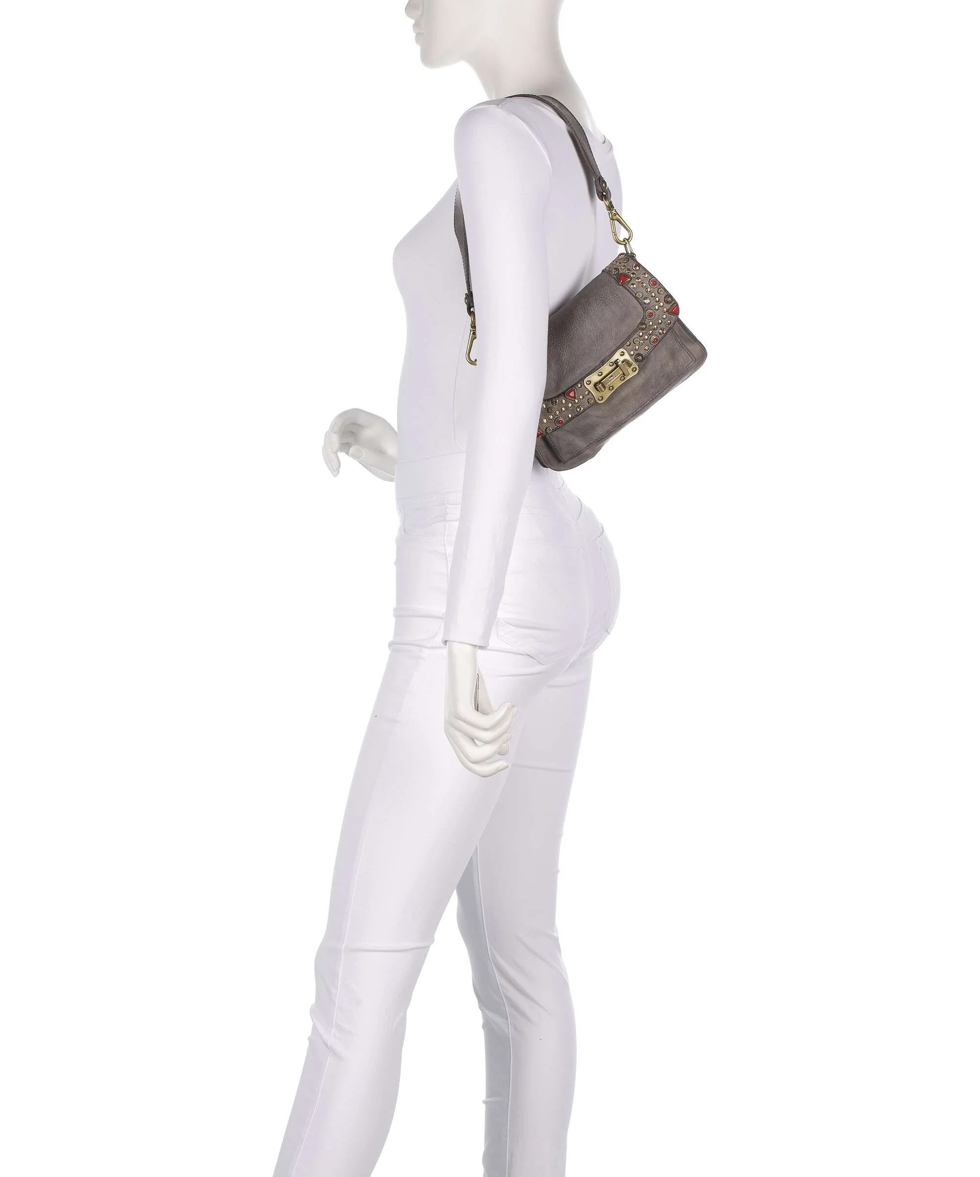 Campomaggi Shoulder bag cemento - Image 3