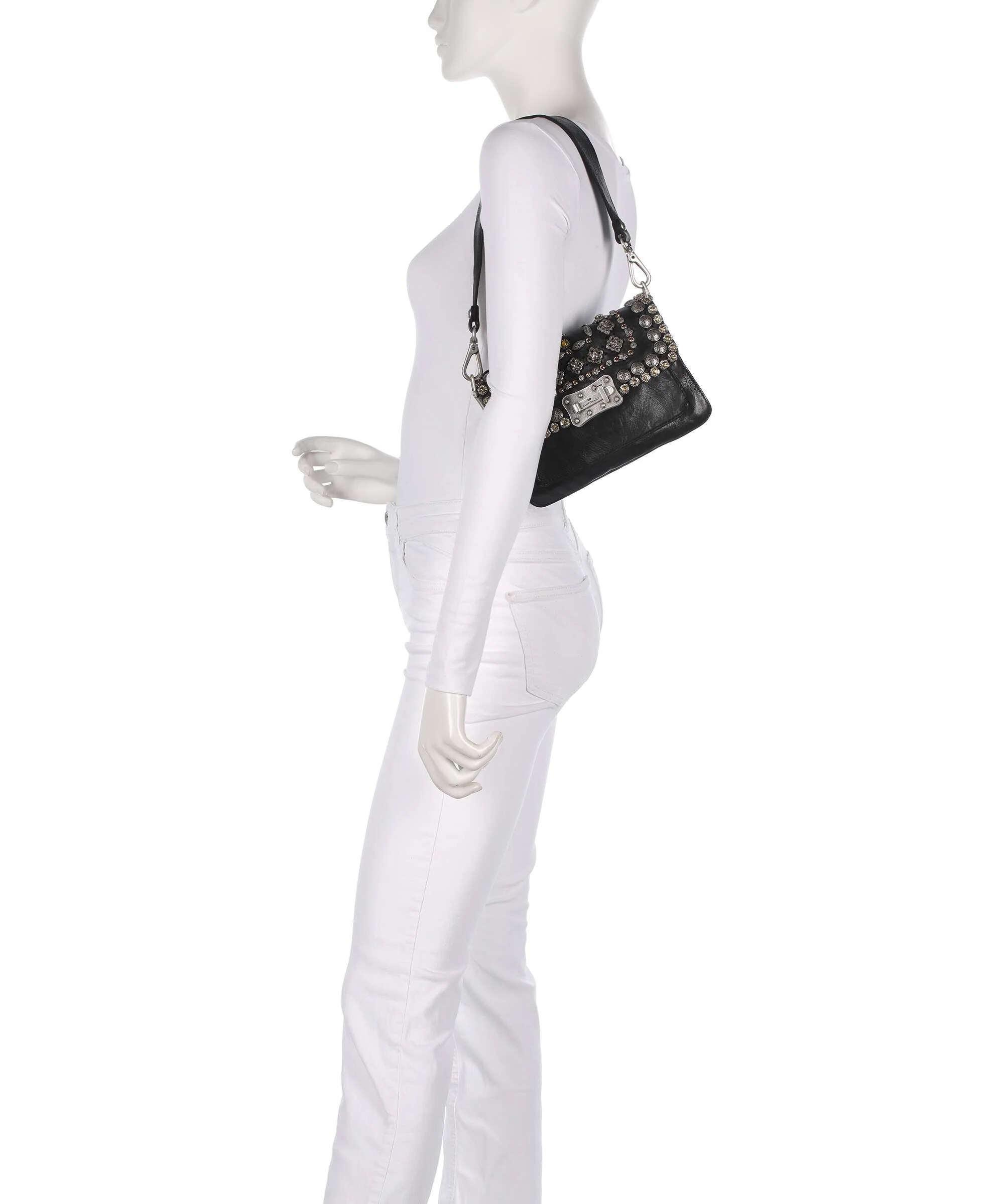 Campomaggi Shoulder bag black - Image 3