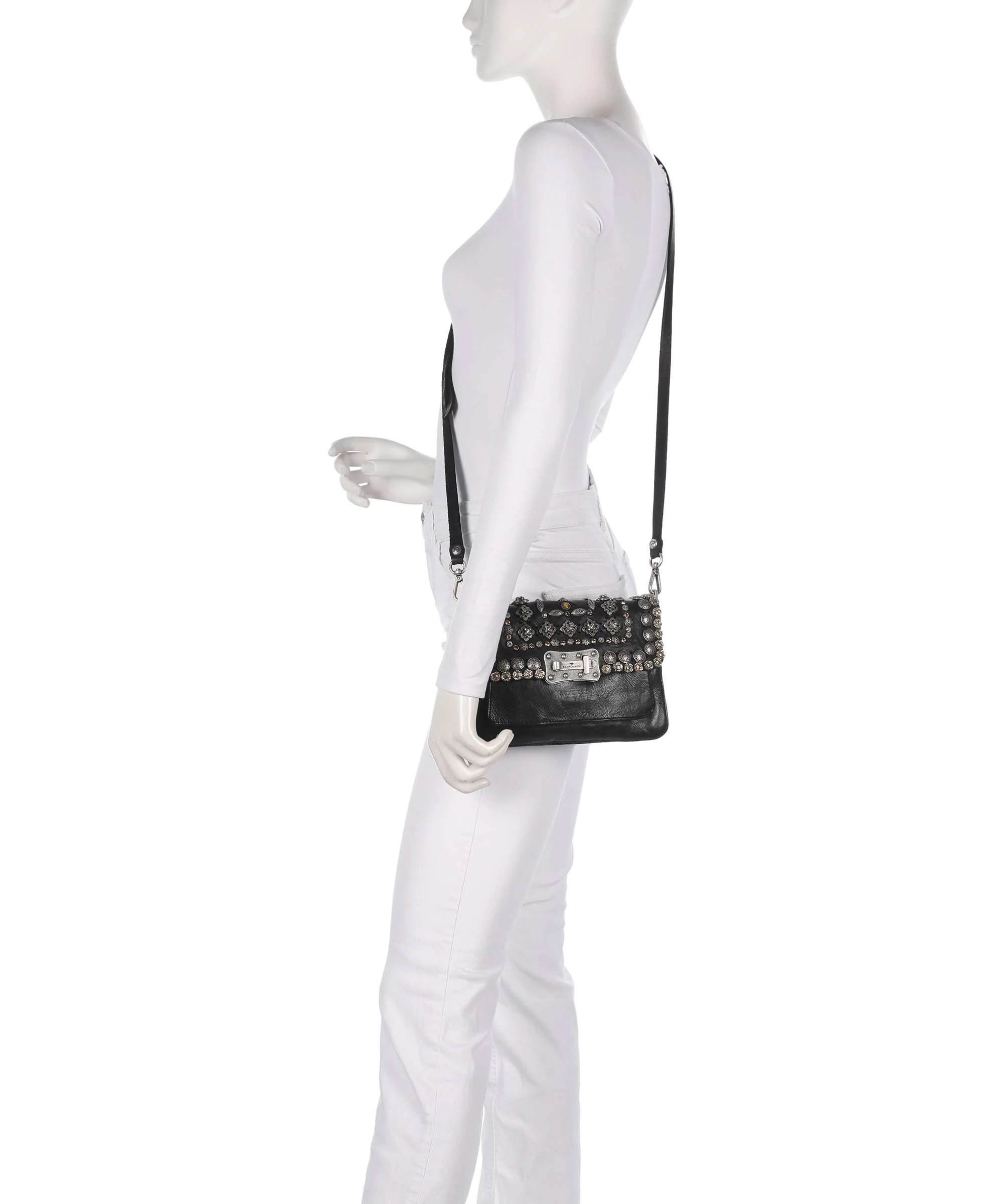 Campomaggi Shoulder bag black - Image 4