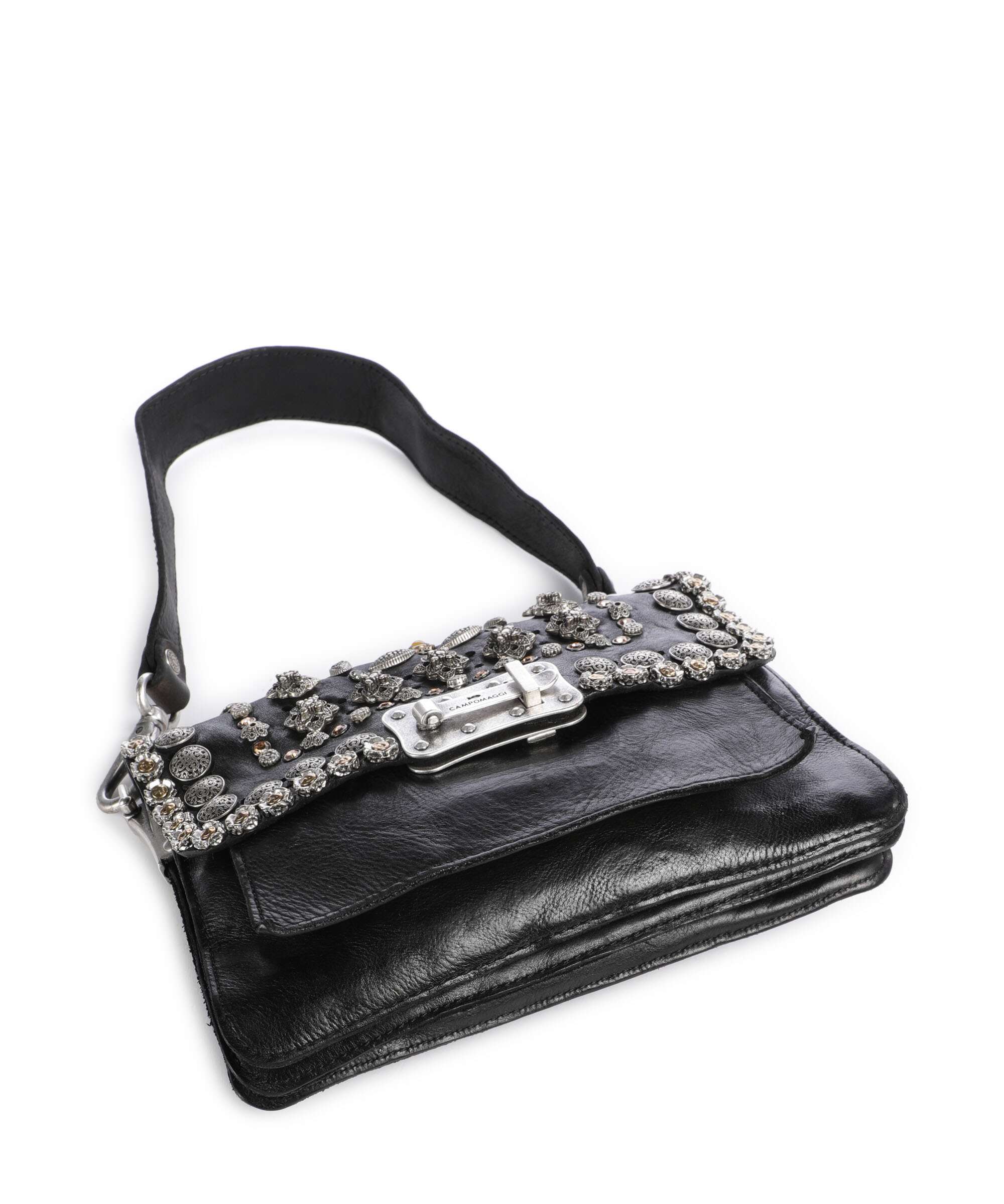 Campomaggi Shoulder bag black - Image 6