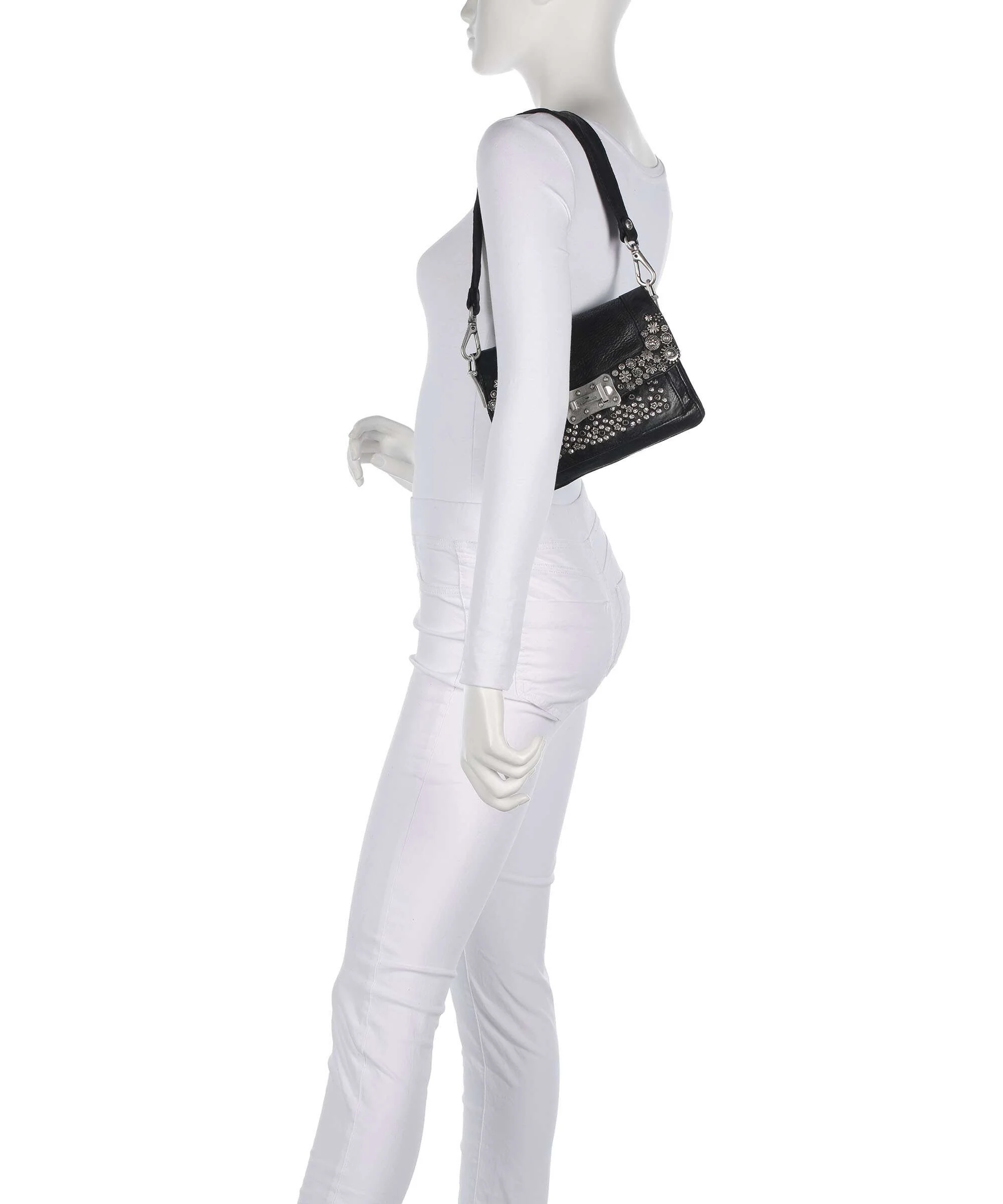 Campomaggi Shoulder bag black - Image 3