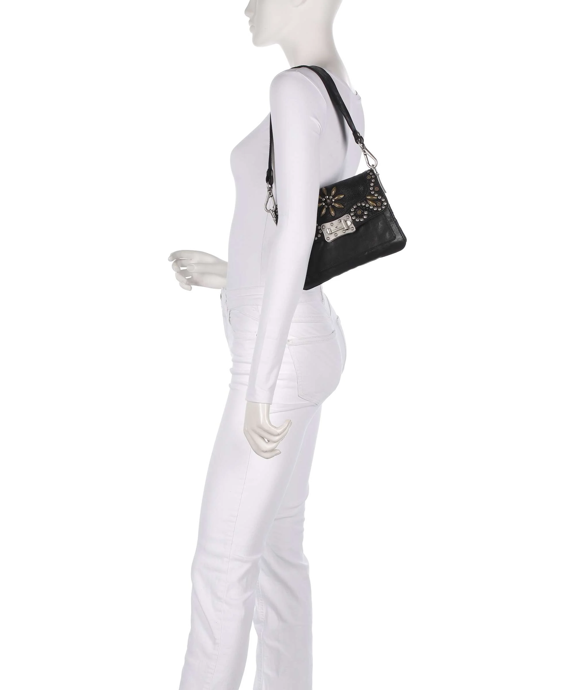 Campomaggi Shoulder bag black - Image 3
