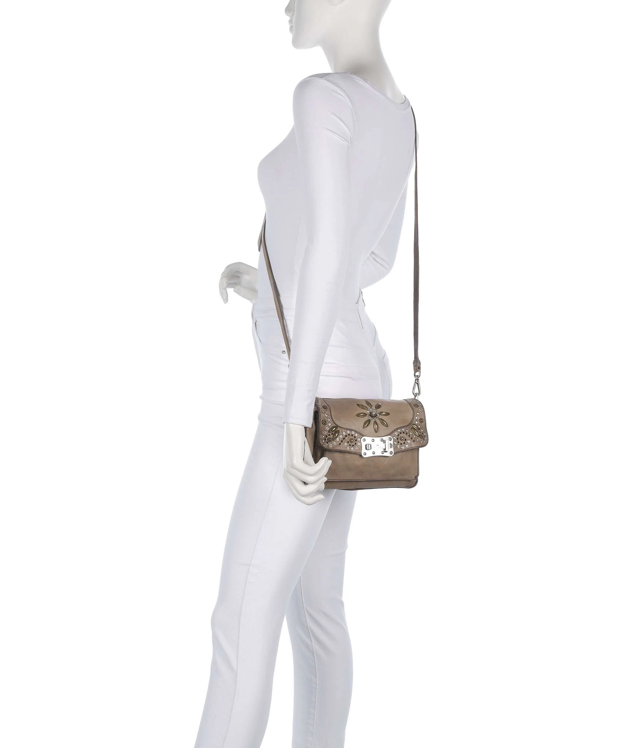 Campomaggi Shoulder bag ice - Image 4