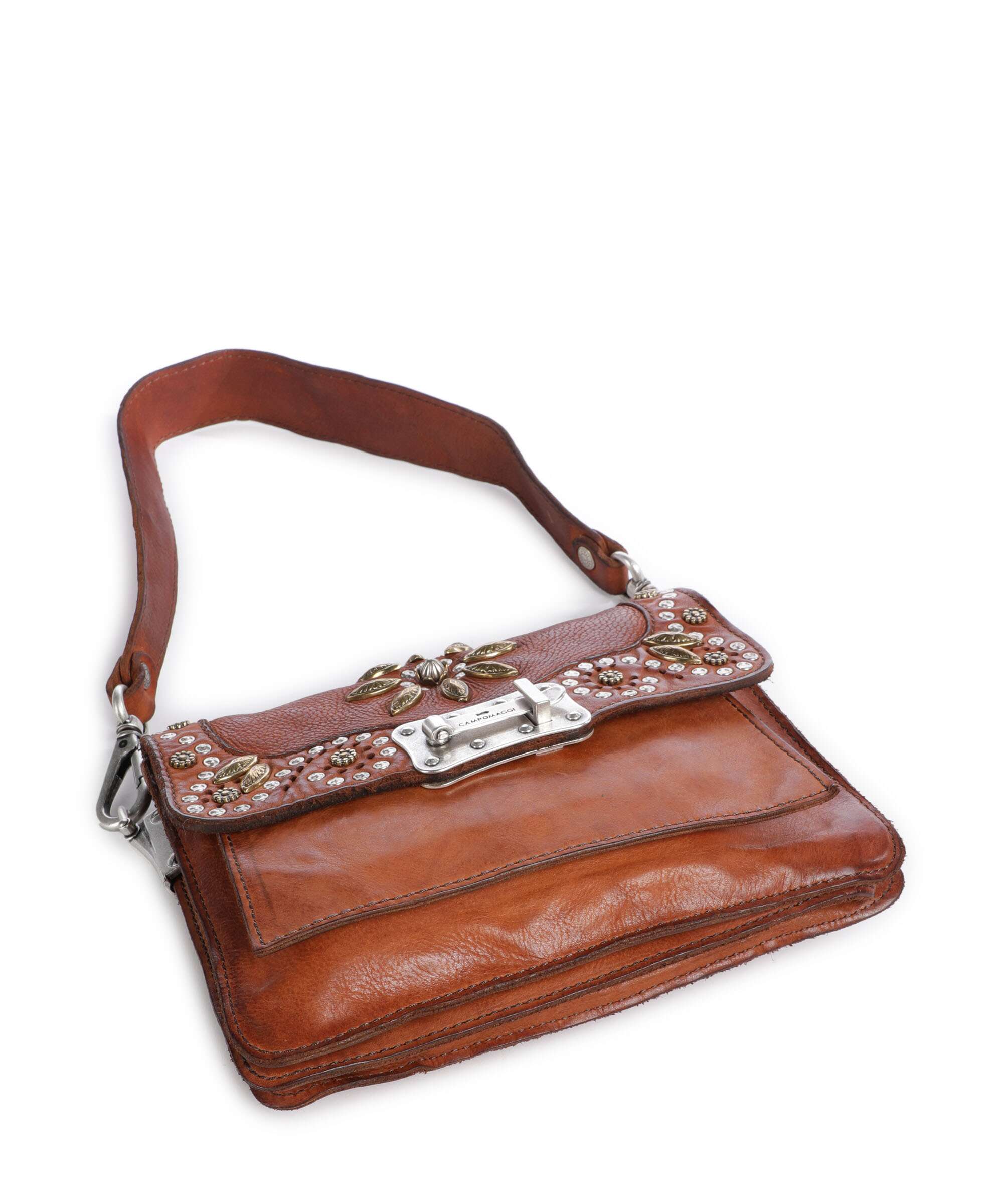 Campomaggi Shoulder bag cognac - Image 6
