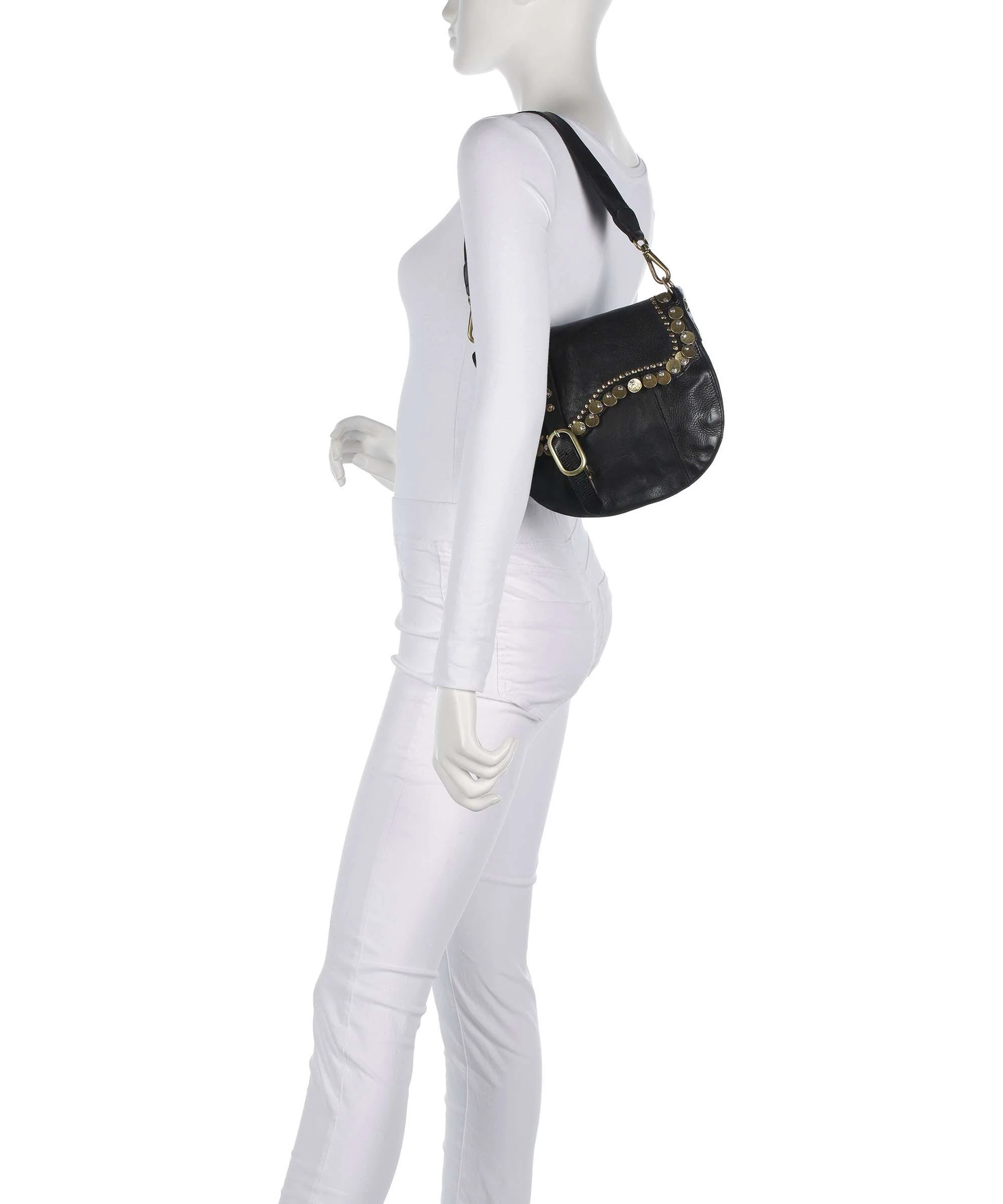 Campomaggi Shoulder bag black - Image 3