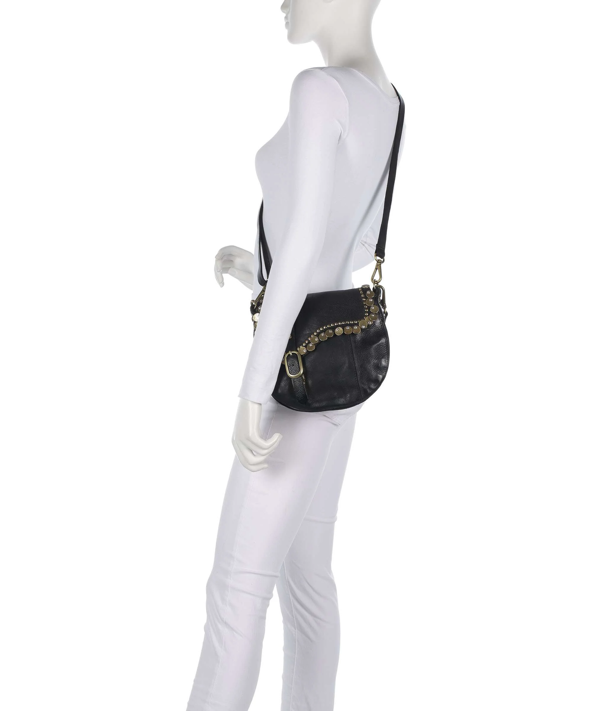 Campomaggi Shoulder bag black - Image 4