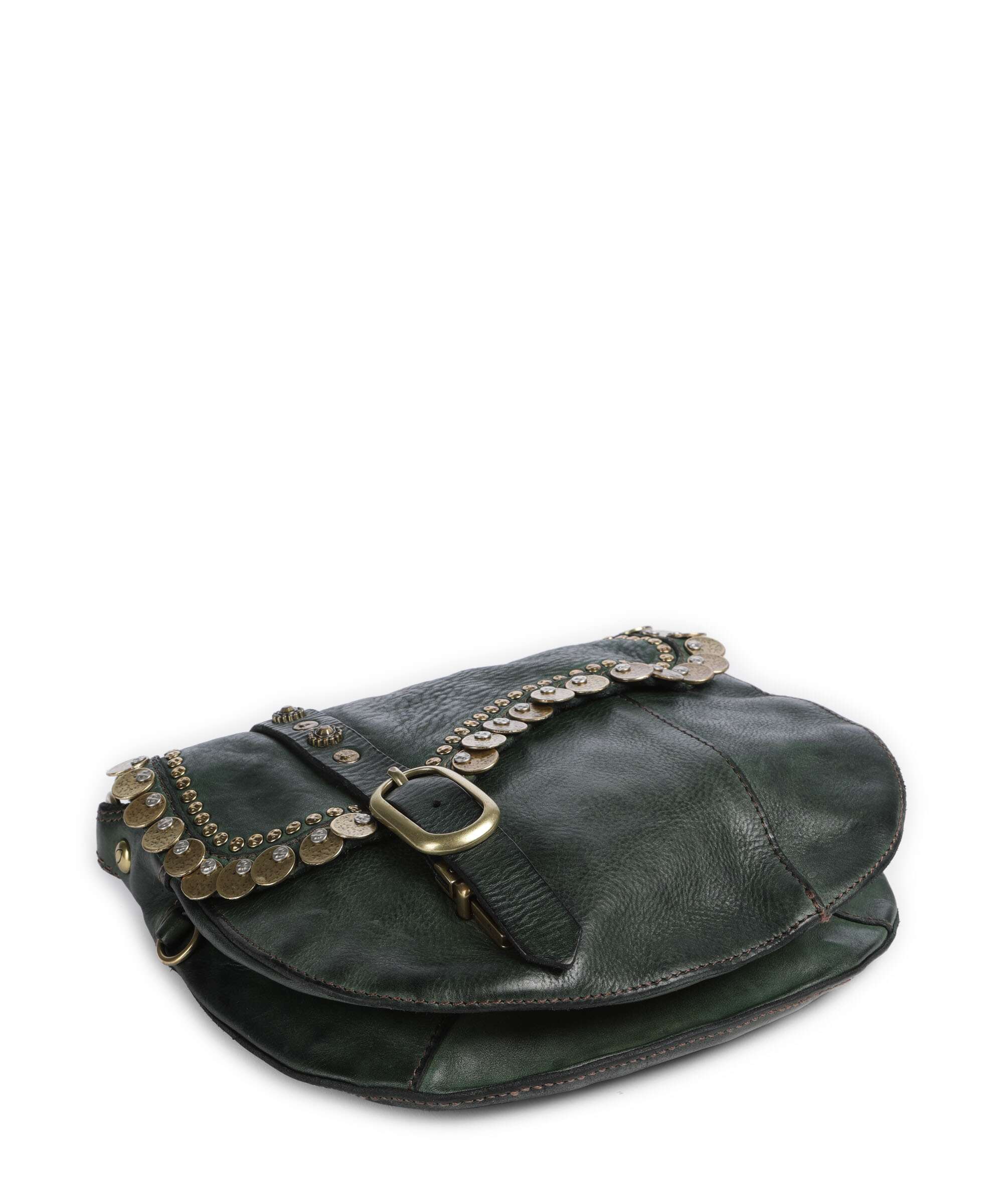 Campomaggi Shoulder bag green bottle - Image 6