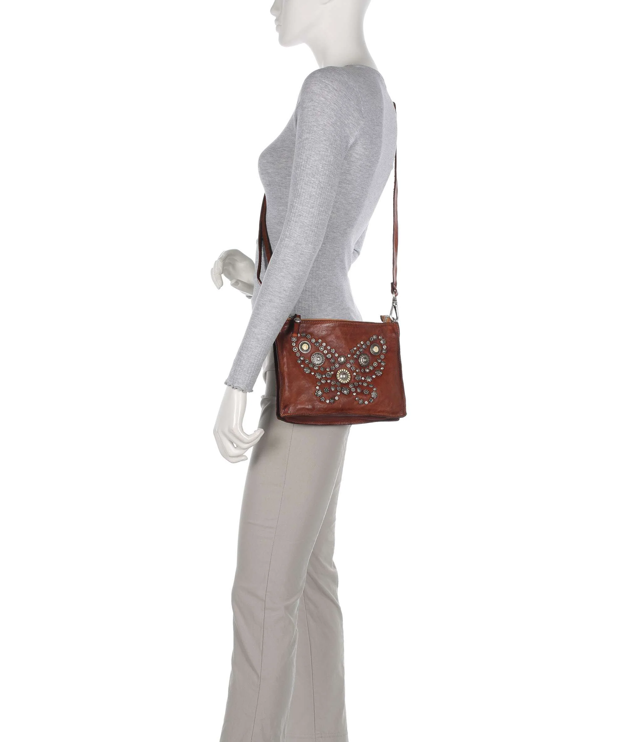 Campomaggi Shoulder bag cognac - Image 3