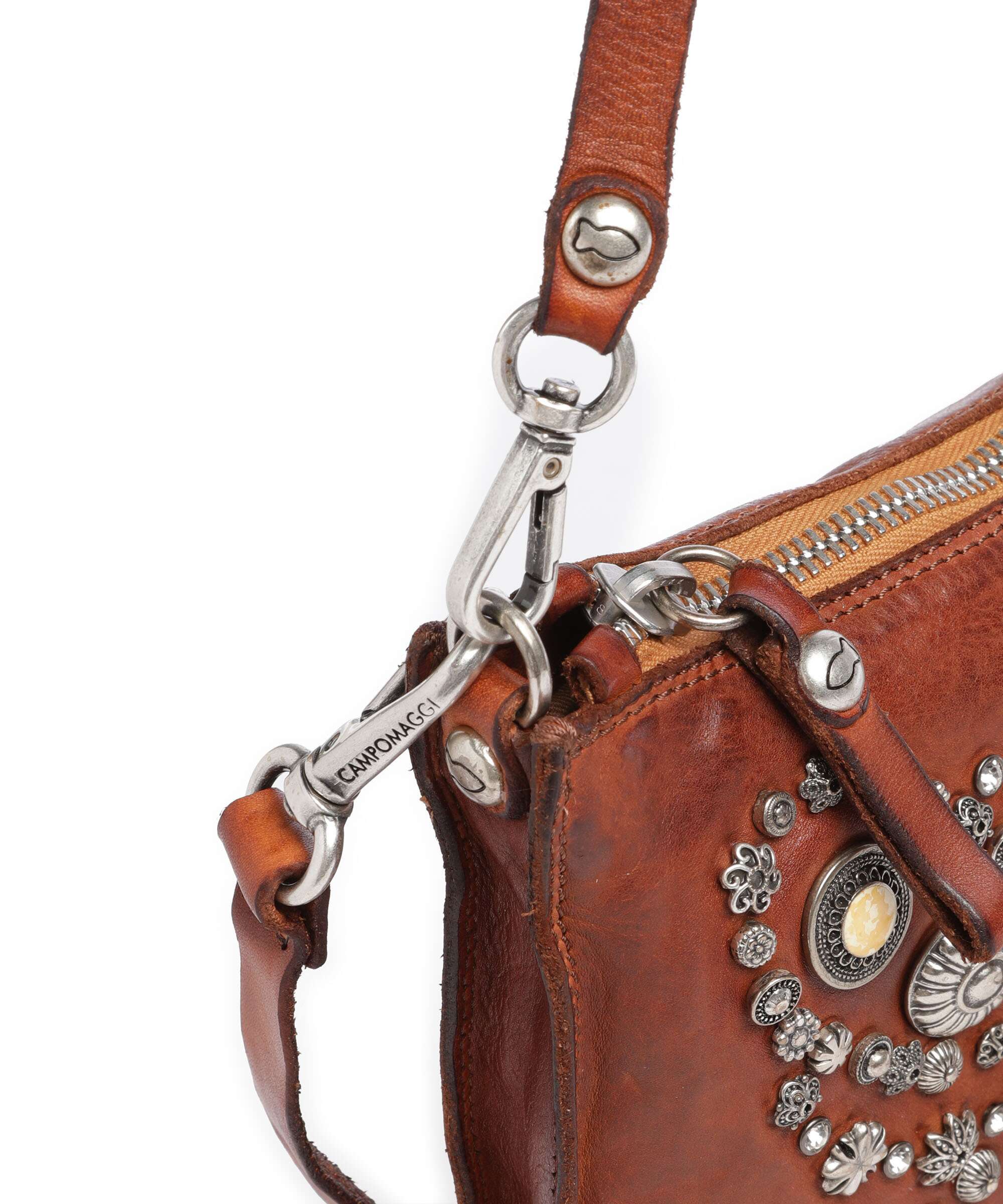 Campomaggi Shoulder bag cognac - Image 4
