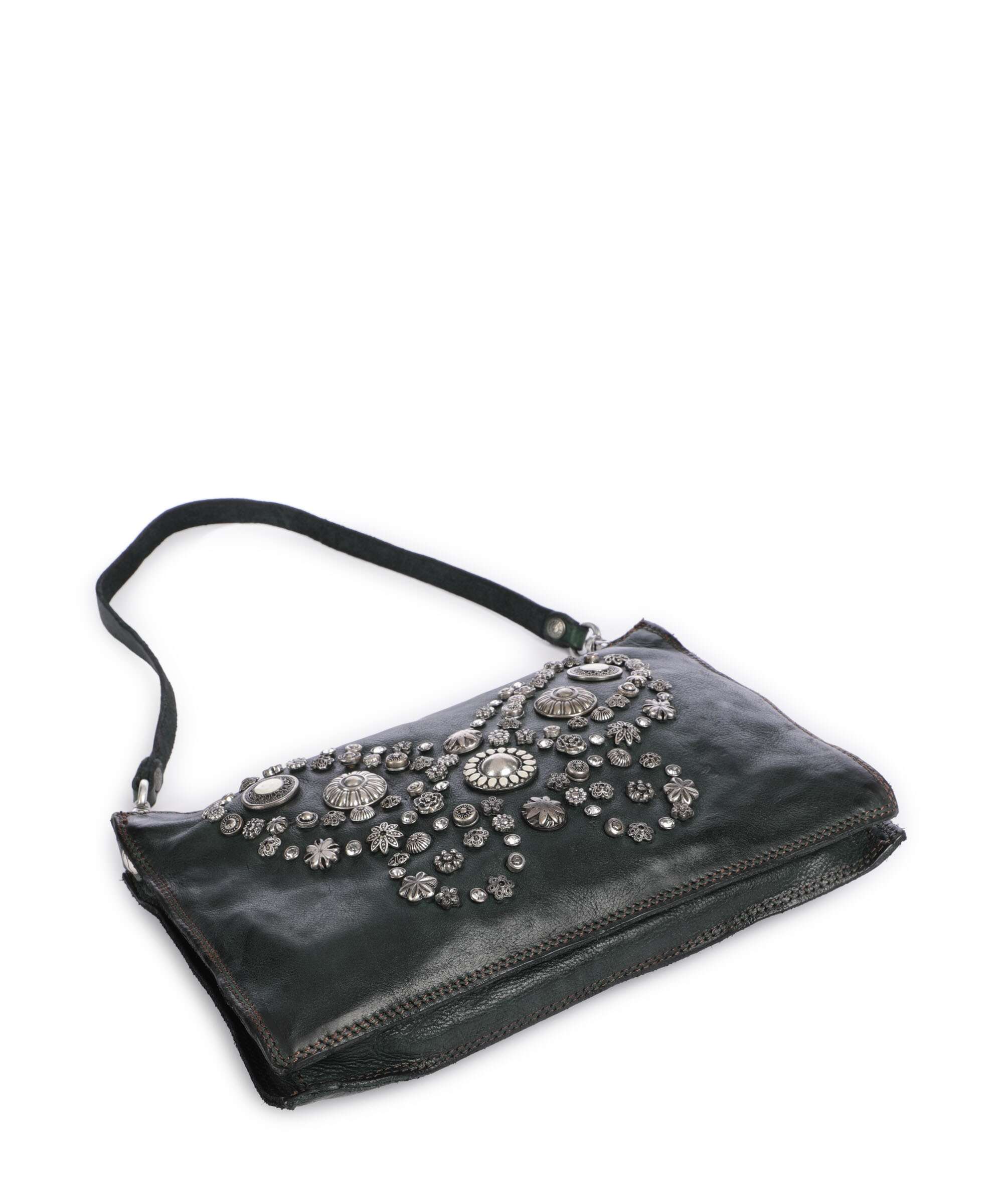 Campomaggi Shoulder bag green bottle - Image 5