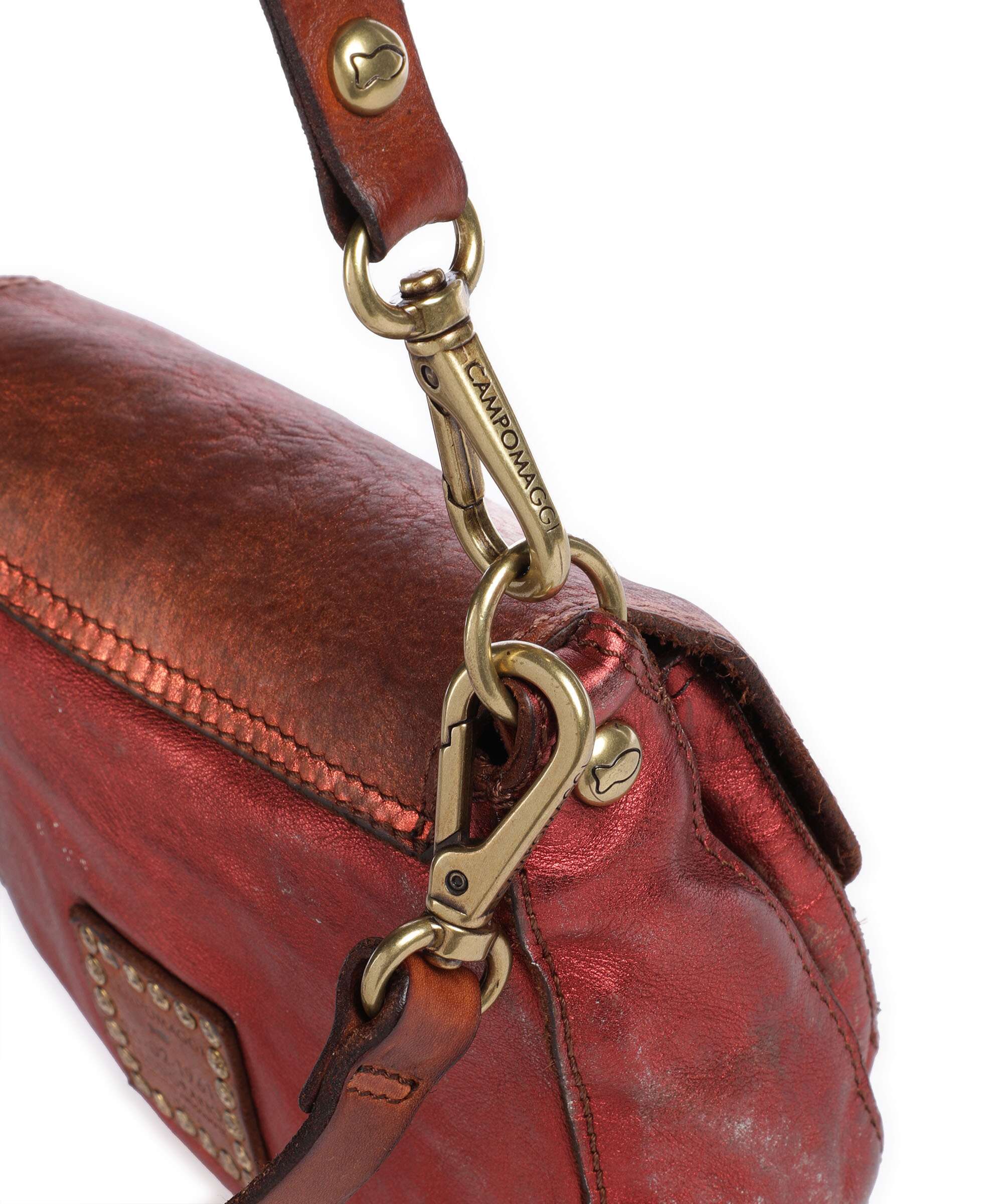Campomaggi Shoulder bag coral - Image 4