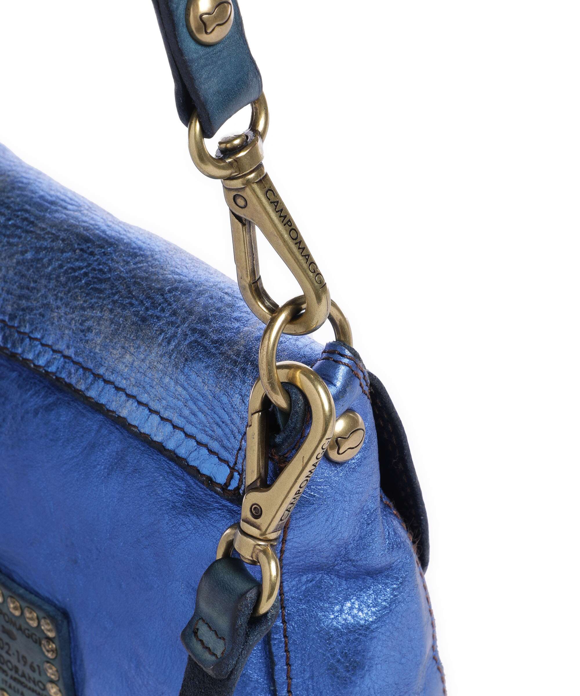 Campomaggi Shoulder bag bluette - Image 4