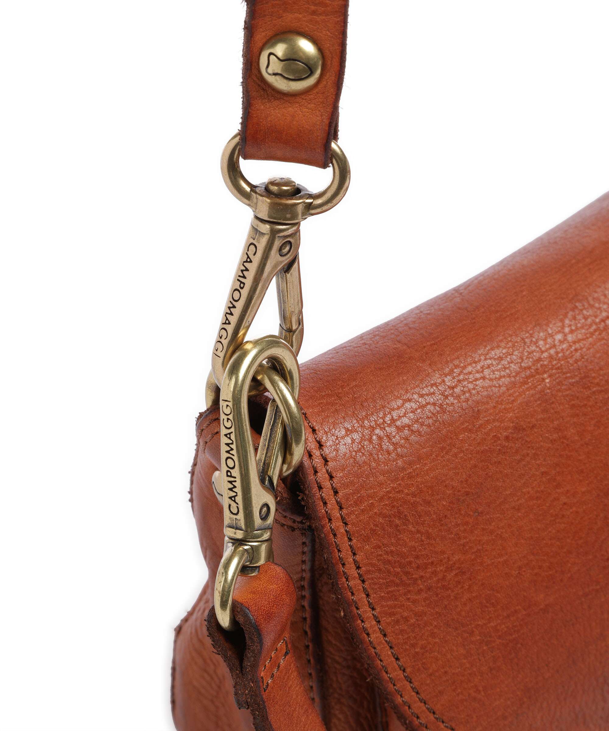 Campomaggi Shoulder bag cognac - Image 4