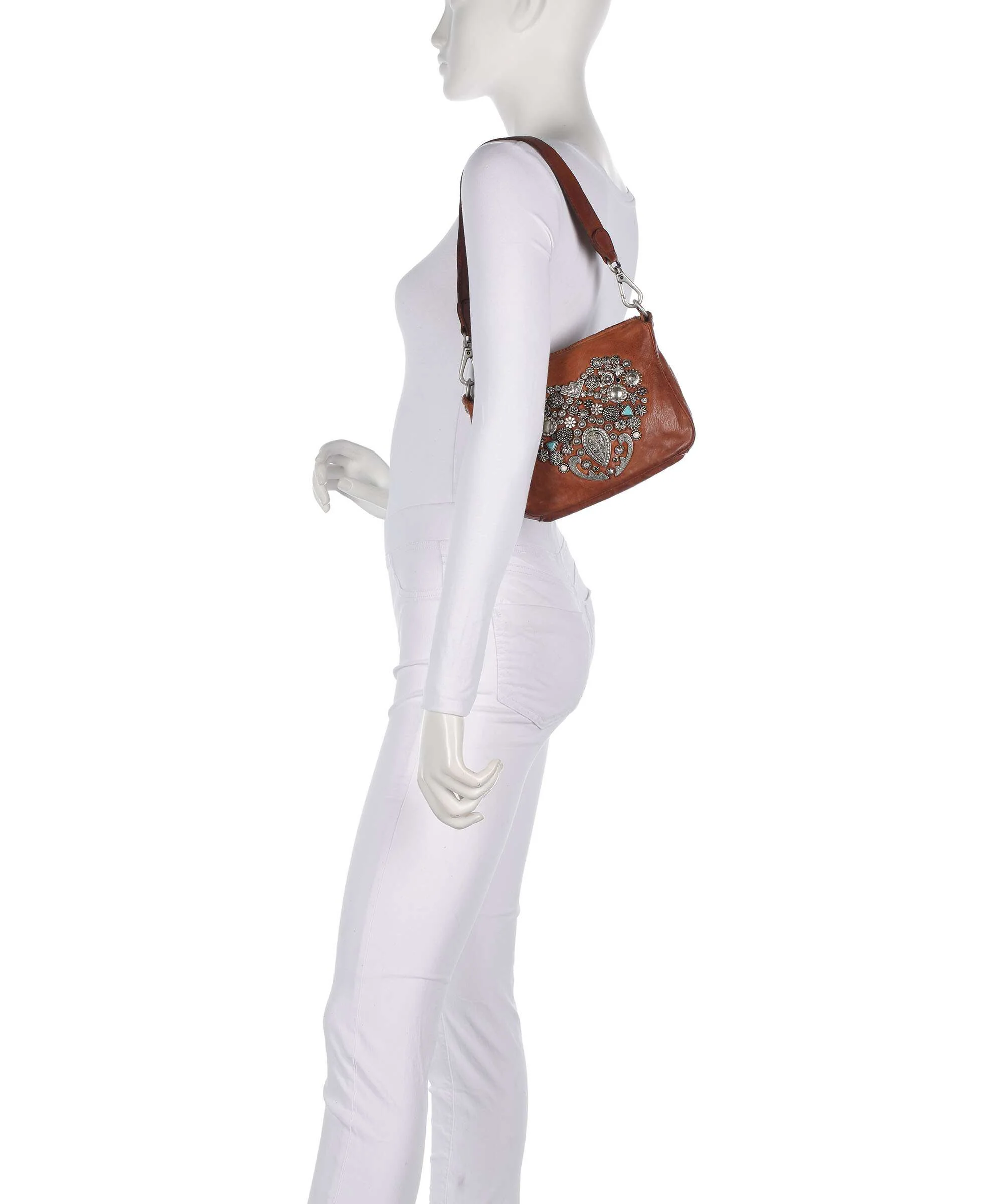 Campomaggi Shoulder bag cognac - Image 3