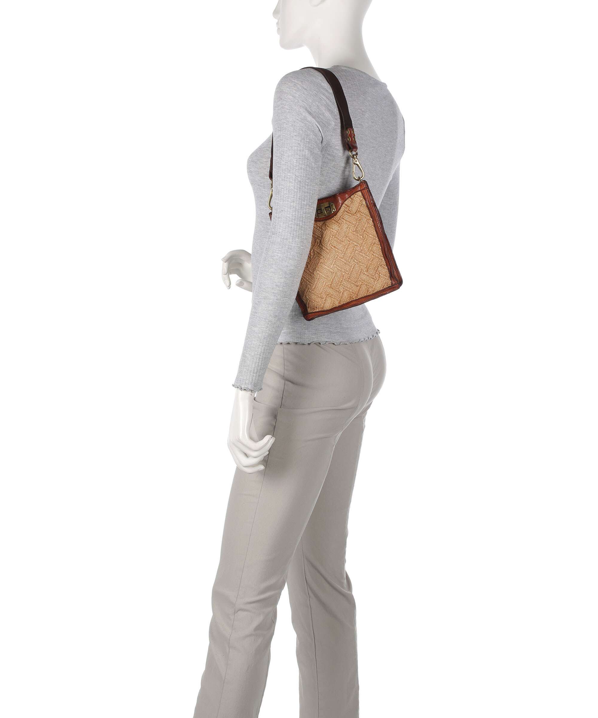 Campomaggi Shoulder bag naturale/congac - Image 3
