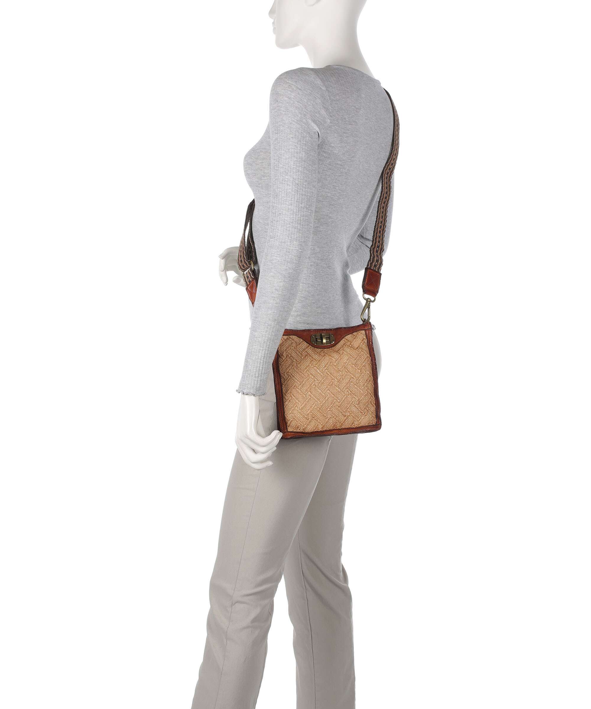 Campomaggi Shoulder bag naturale/congac - Image 4