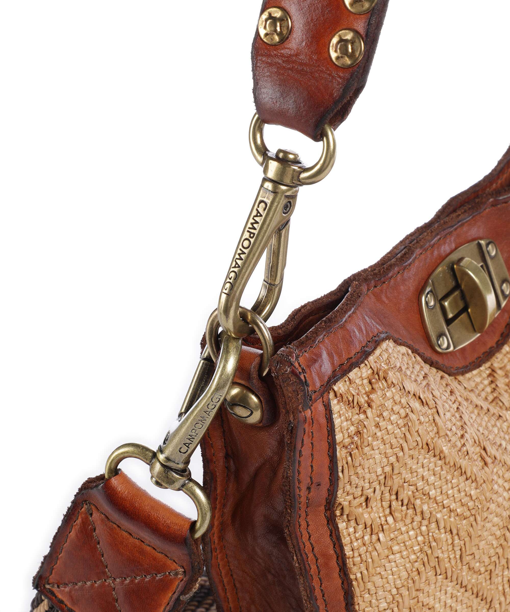 Campomaggi Shoulder bag naturale/congac - Image 5