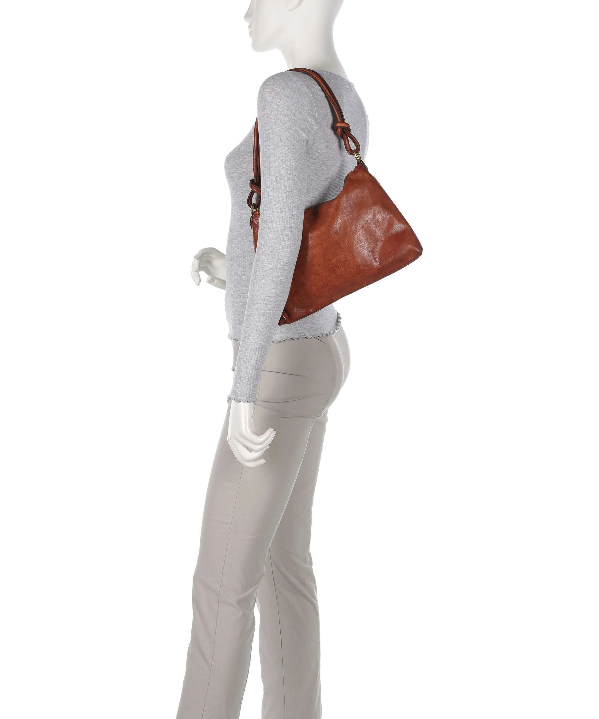 Campomaggi Shoulder bag cognac - Image 3