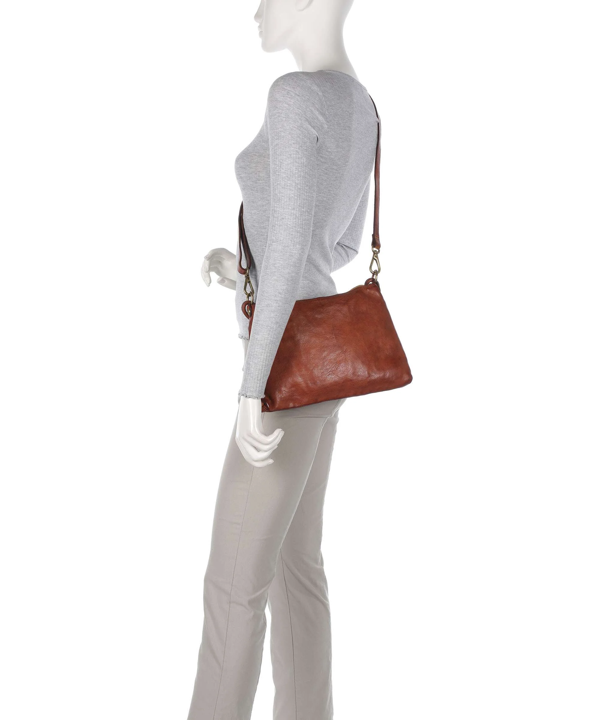 Campomaggi Shoulder bag cognac - Image 4