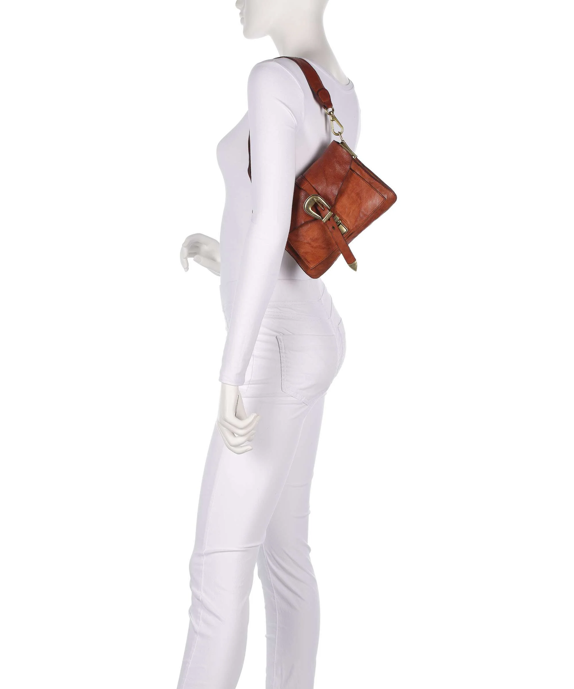 Campomaggi Shoulder bag cognac - Image 3