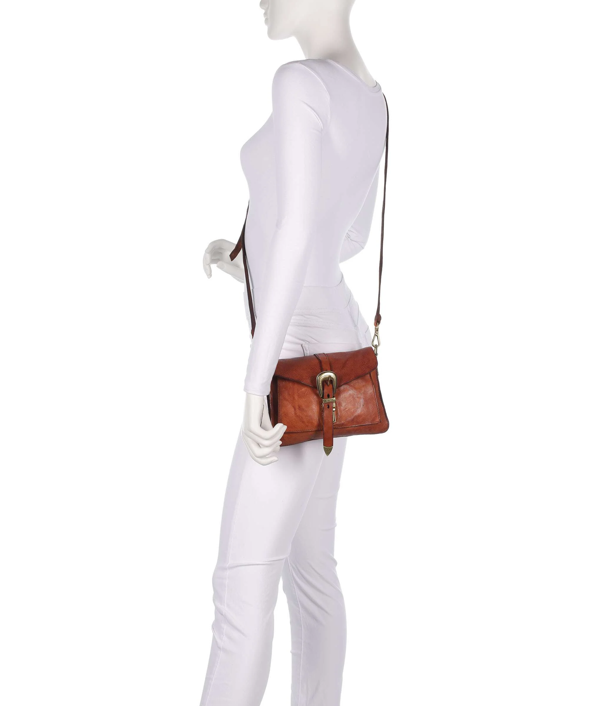 Campomaggi Shoulder bag cognac - Image 4